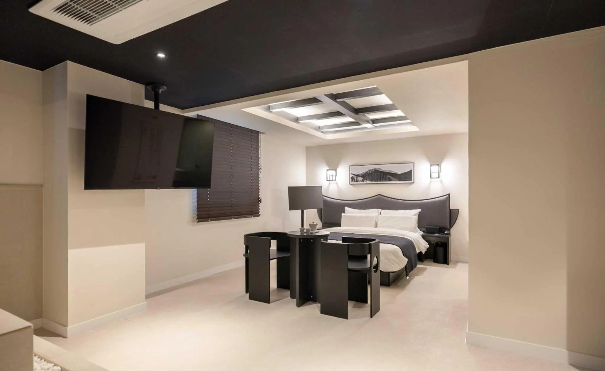 Bed in Aank Hotel and Spa Jongno Unni