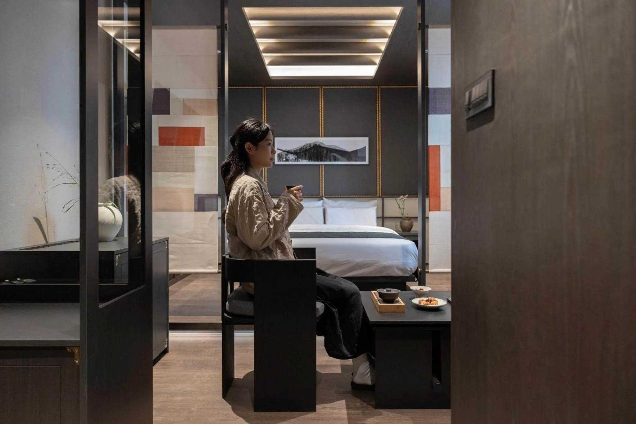 Photo of the whole room, Bed in Aank Hotel and Spa Jongno Unni