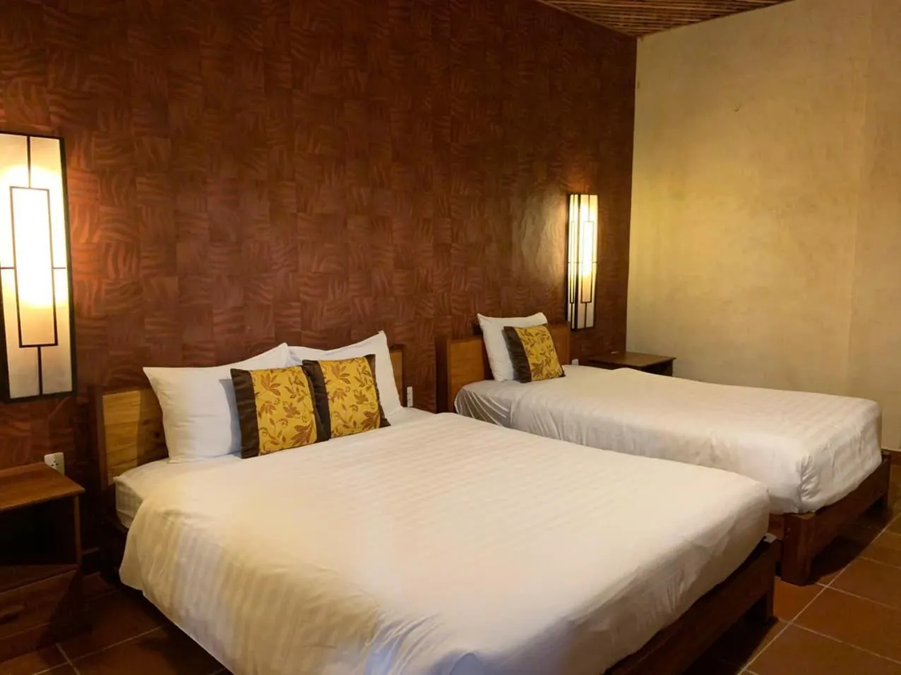 Bed in Melon Resort & Pickleball Club Mũi Né