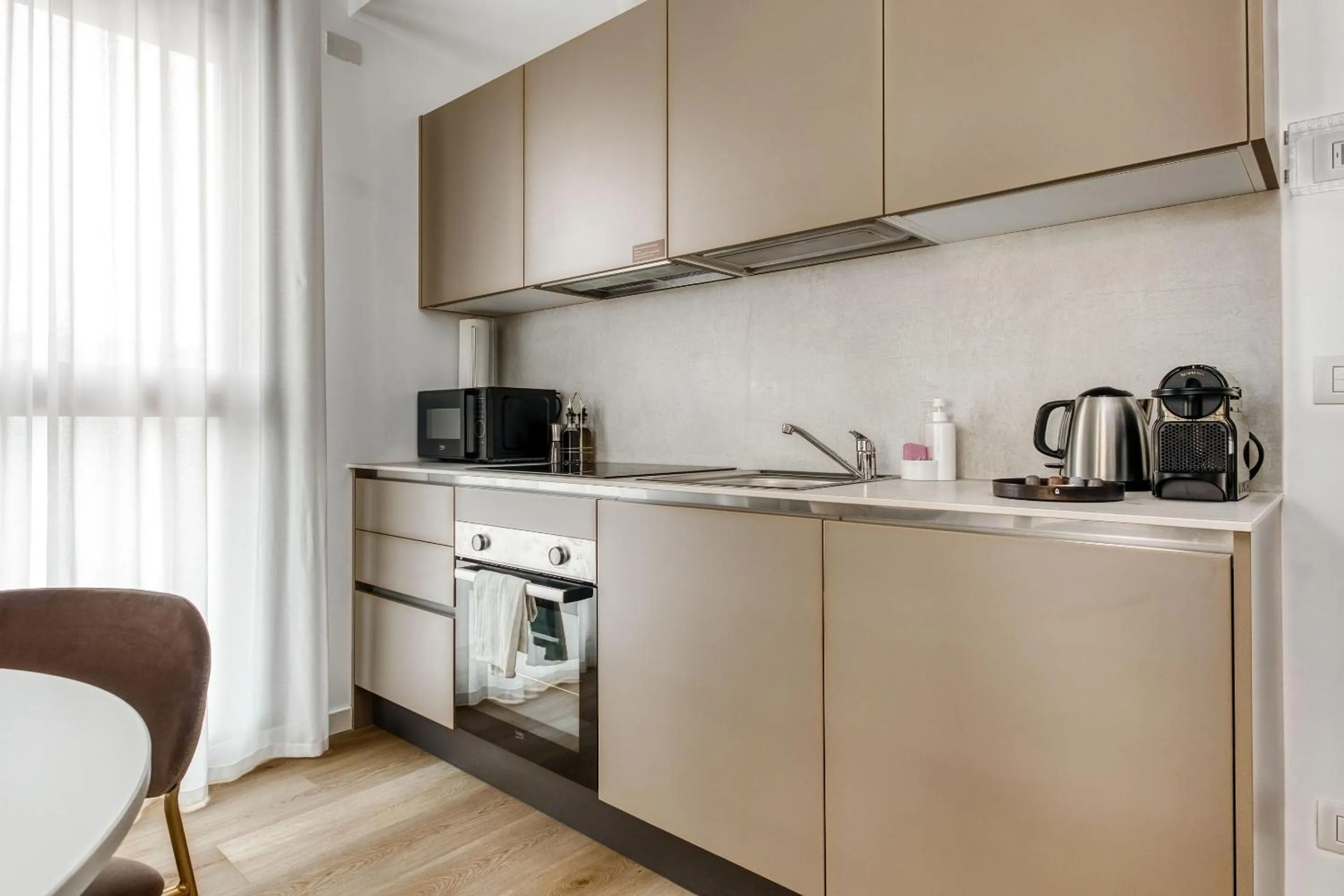 Coffee/tea facilities in Limehome Milan Park Towers