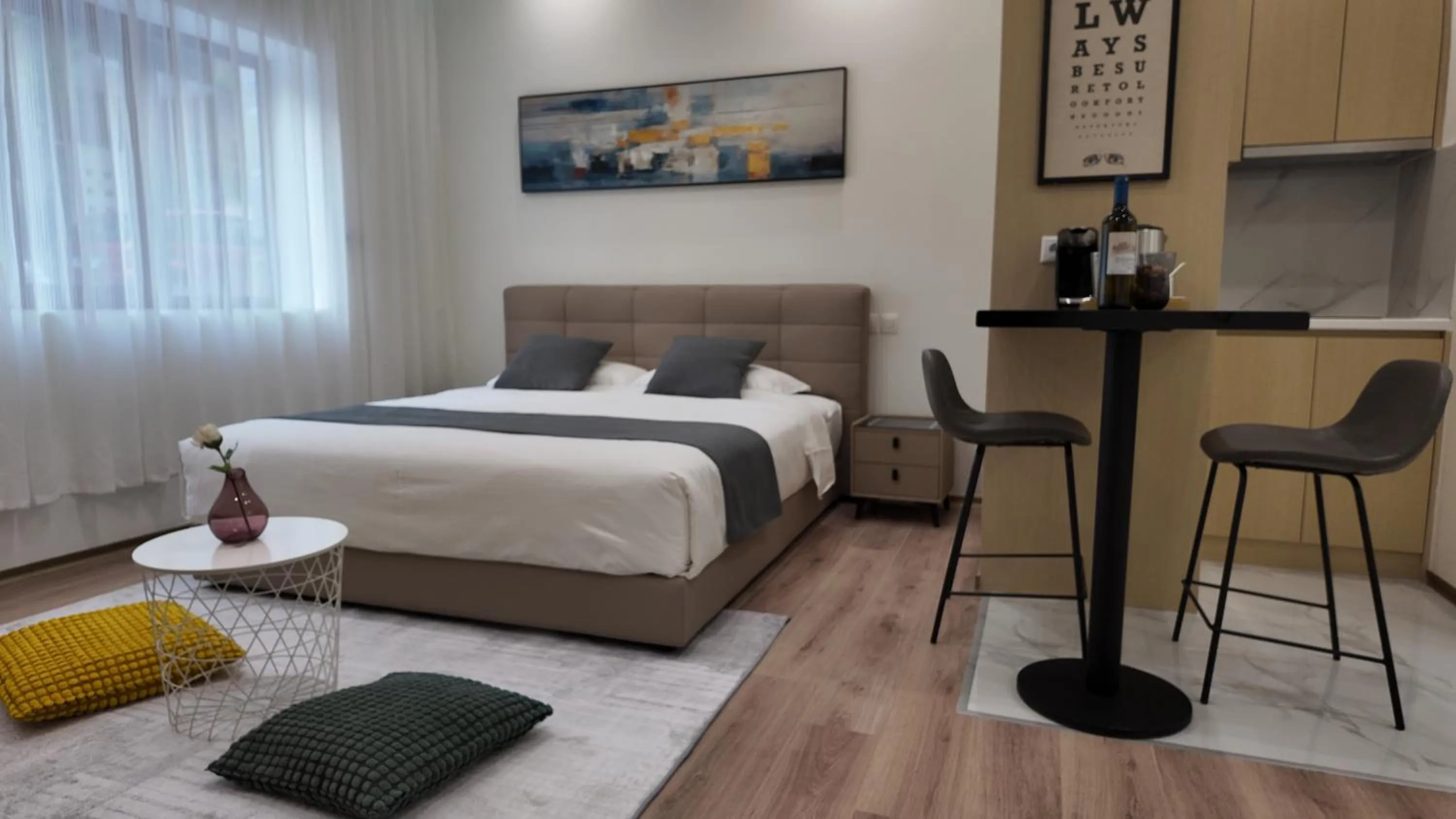 Bedroom, Bed in CC LUX Suites in Piraeus Port