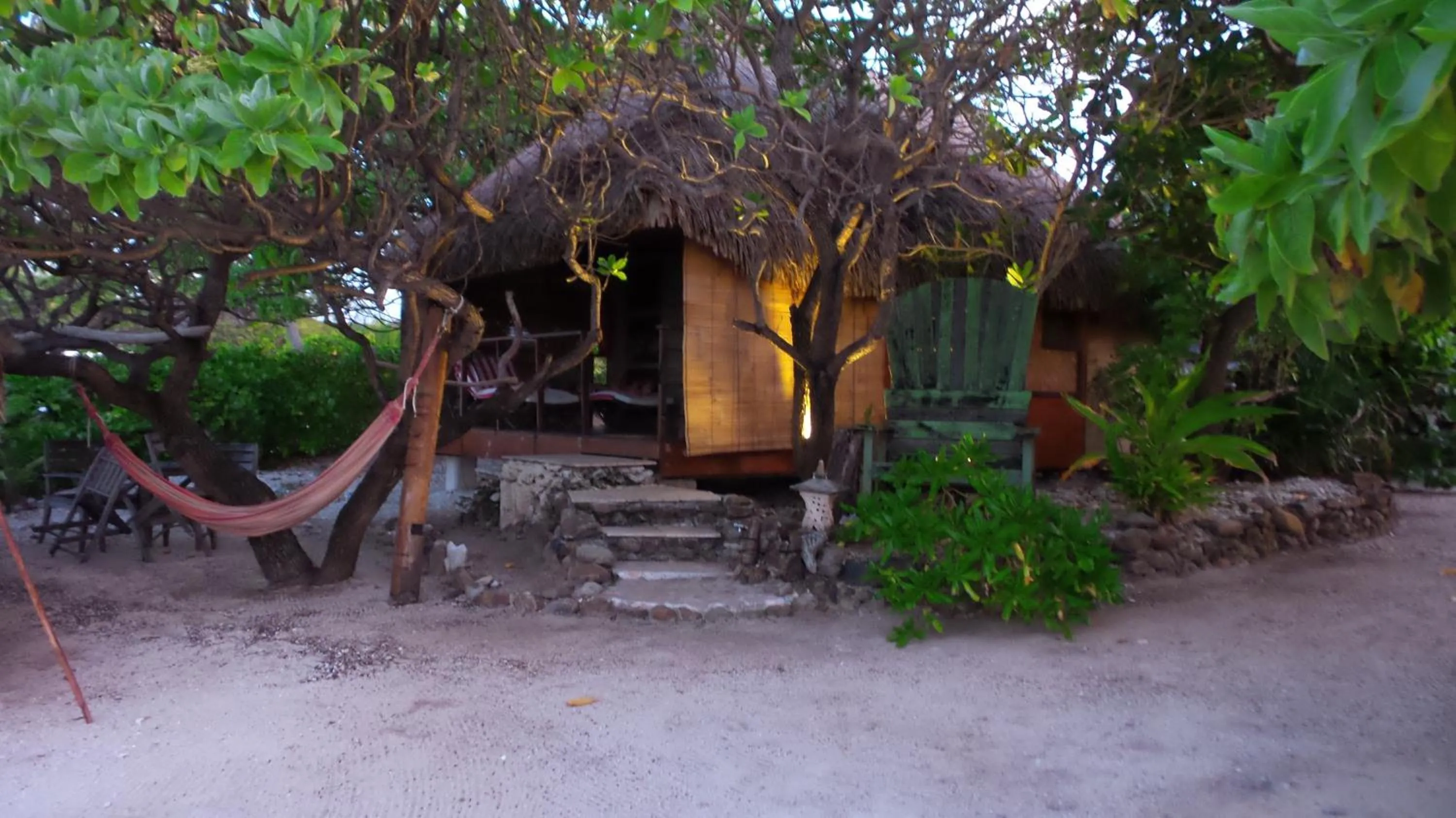 Bedroom in Green Lodge Moorea