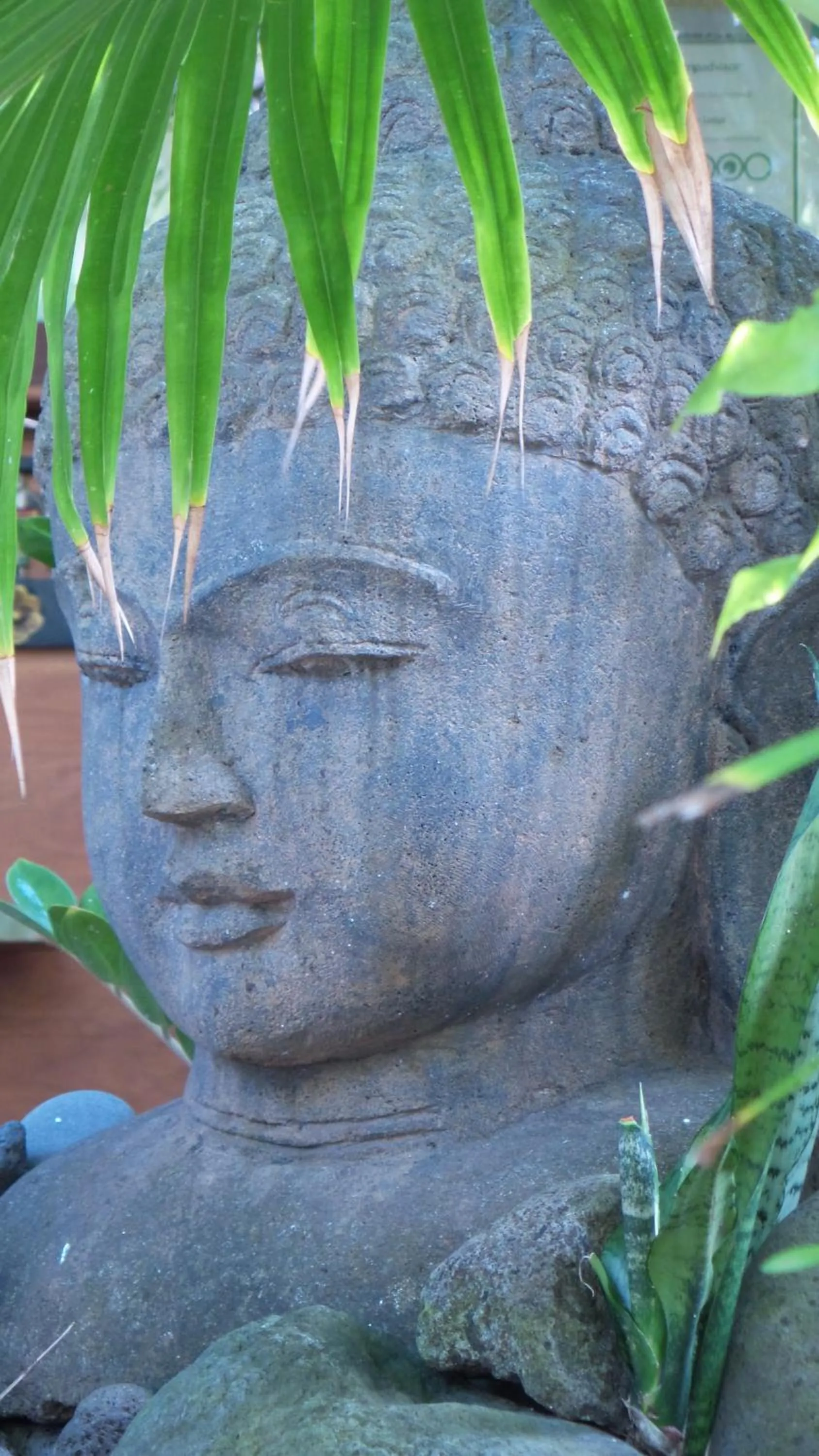 Decorative detail in Green Lodge Moorea