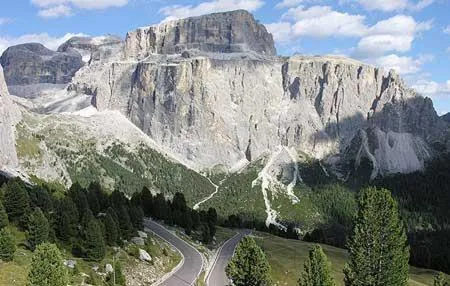 Natural landscape in Hotel Villa Mozart