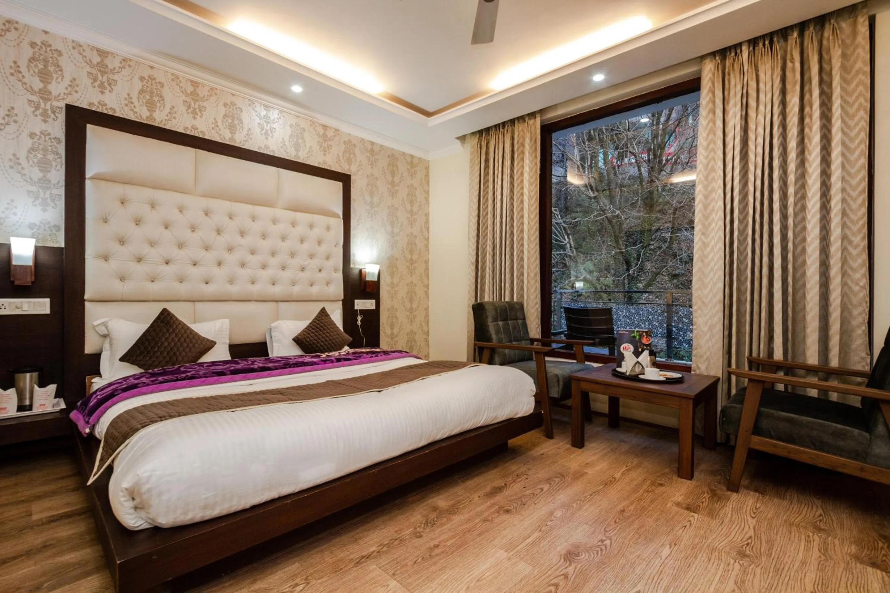 Bed in HUKAM'S HOLIDAY HOME by HHH