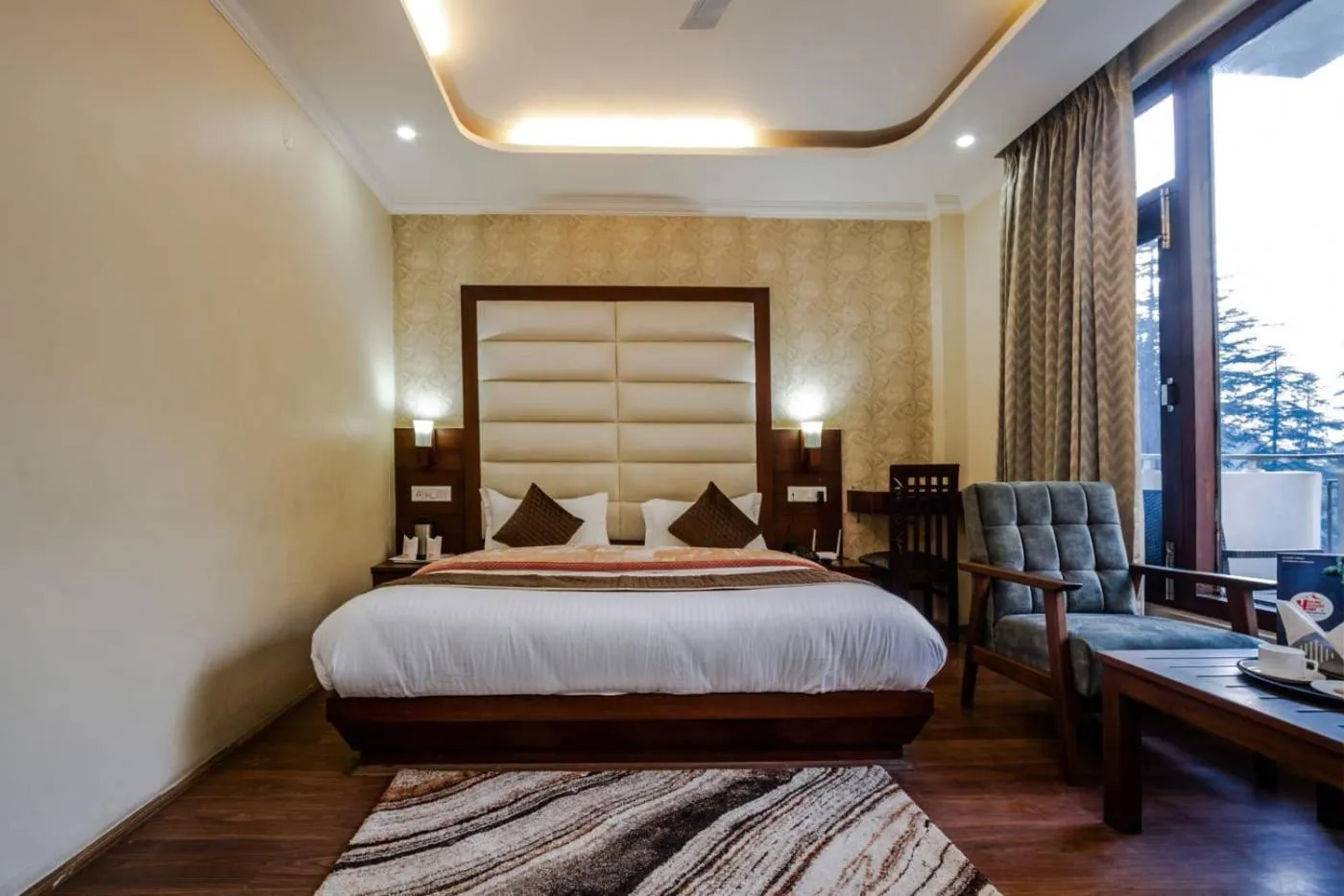 Bed in HUKAM'S HOLIDAY HOME by HHH