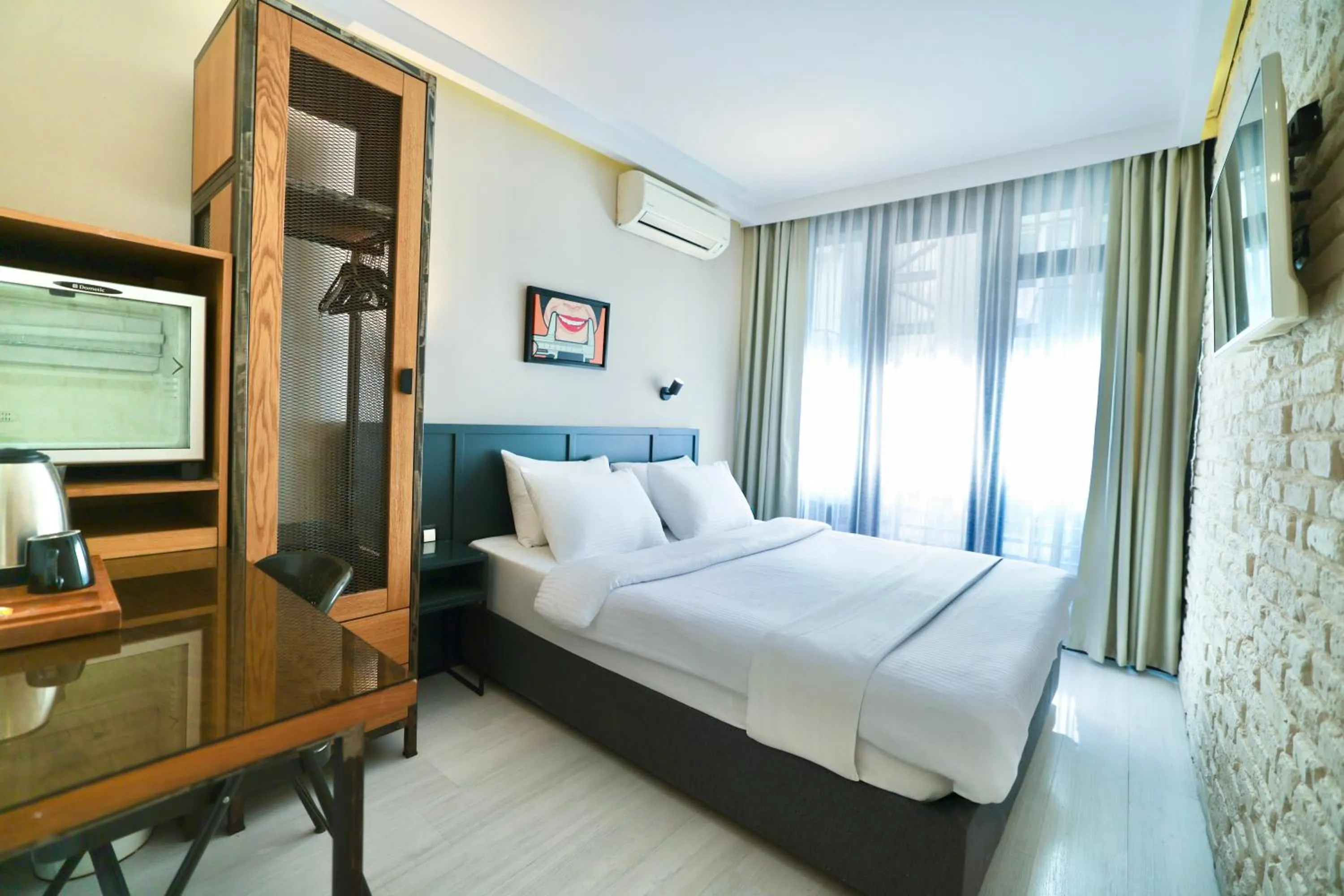 Seating area, Bed in Fitas Oda Hotel