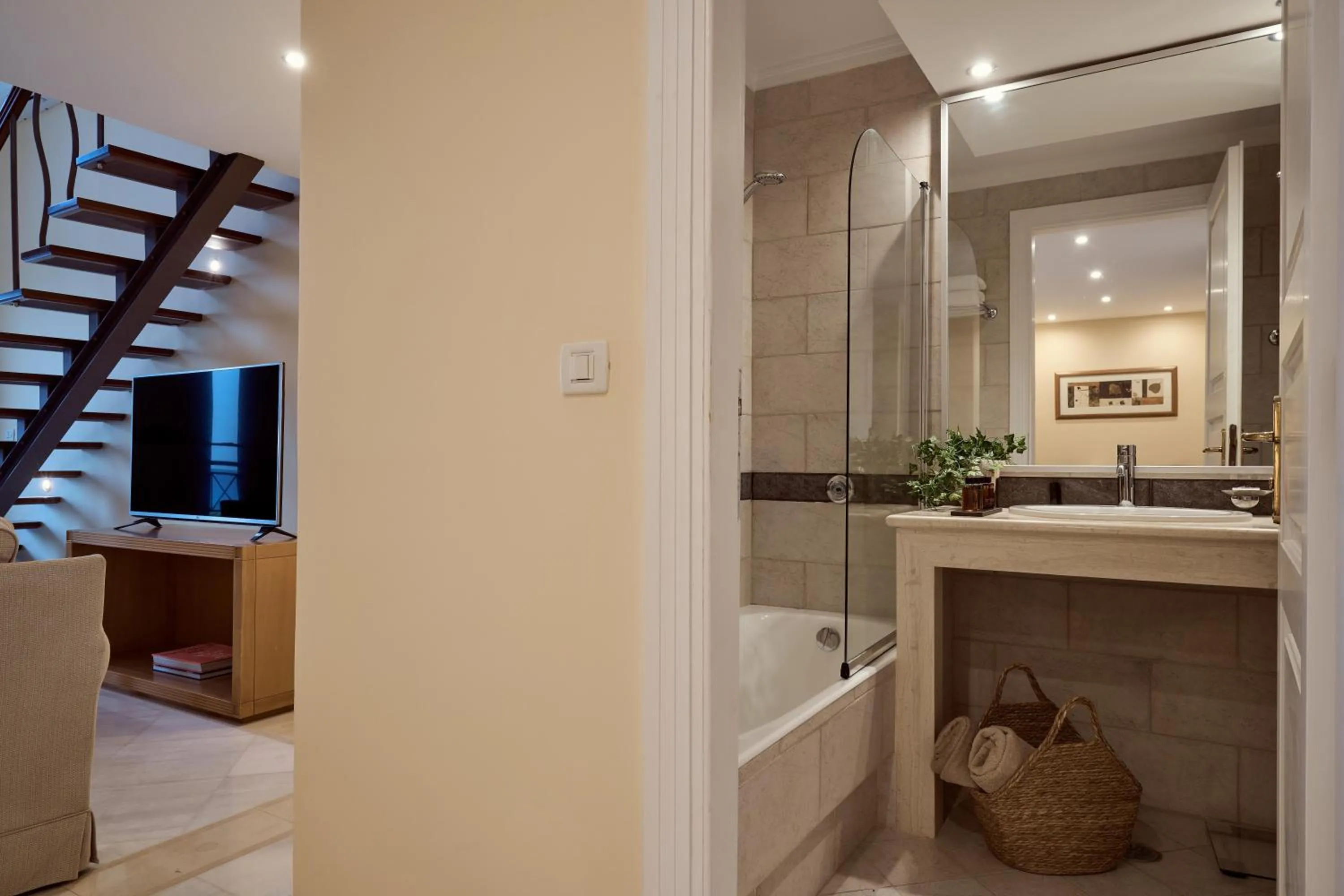 Bathroom in Lindian Dream Seaside Resort- Adults Only