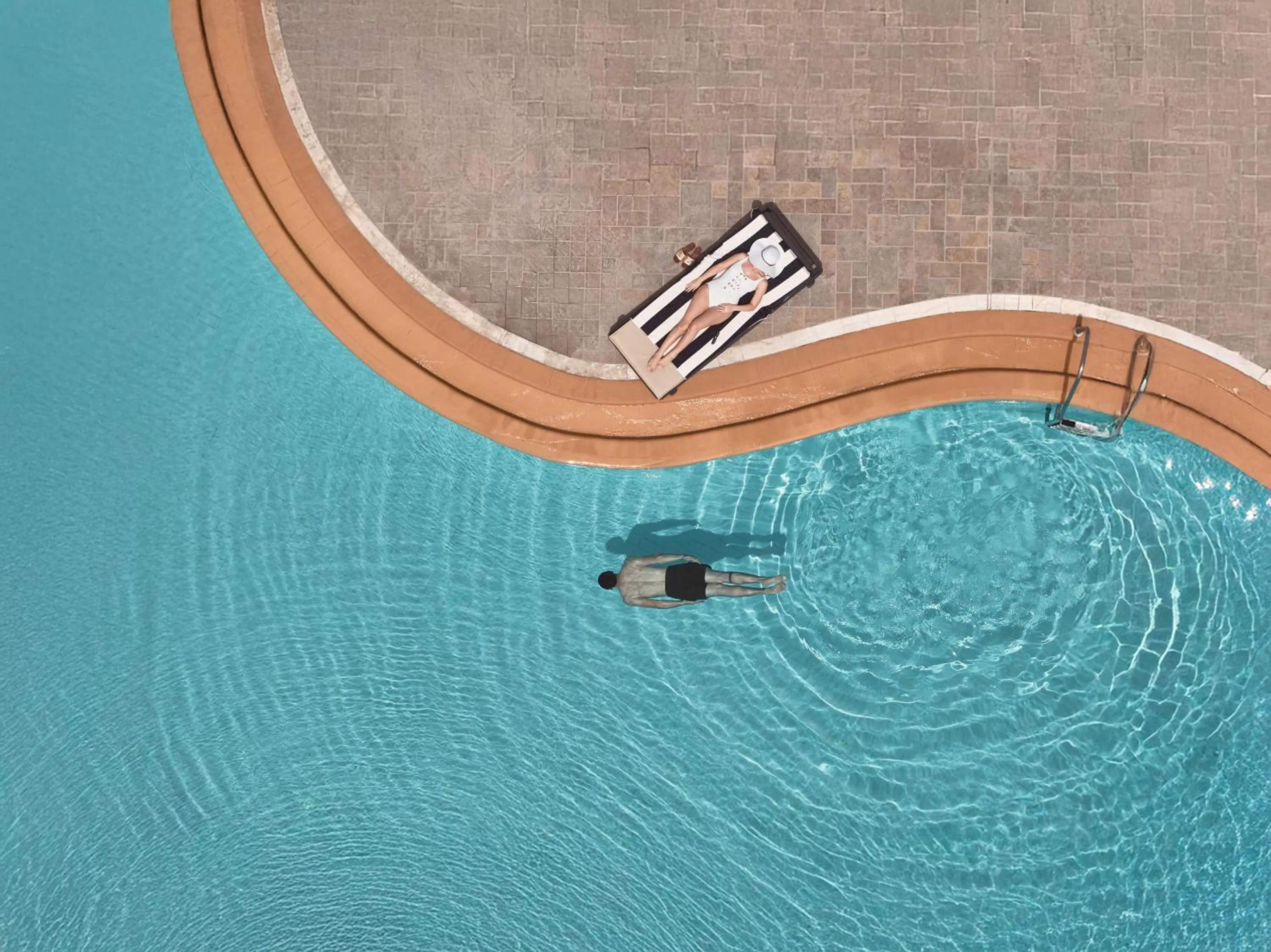 Swimming pool in Lindian Dream Seaside Resort- Adults Only