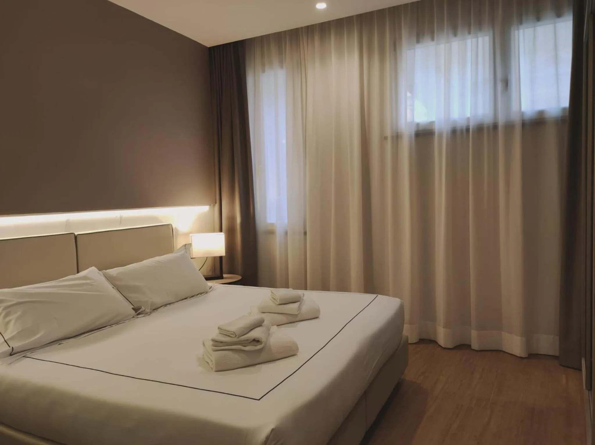 Bedroom, Bed in Hotel Byron