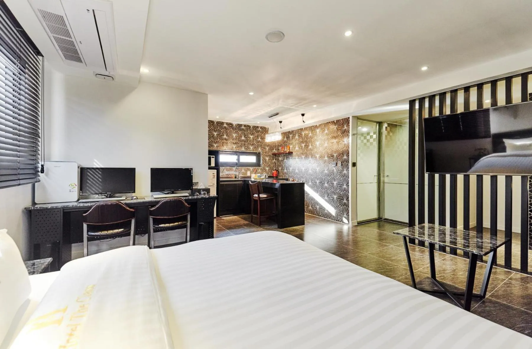 Bed in Hotel The Class