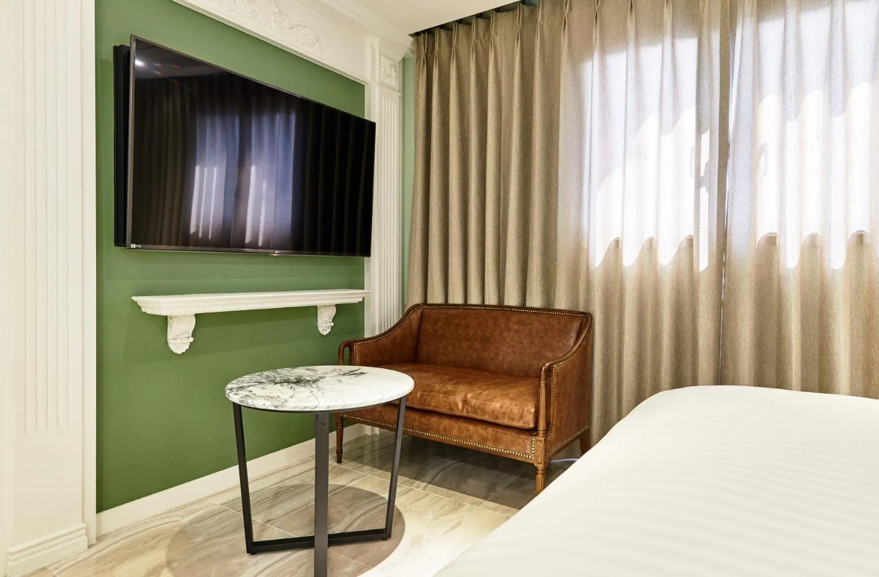 Bed in Hotel The Class