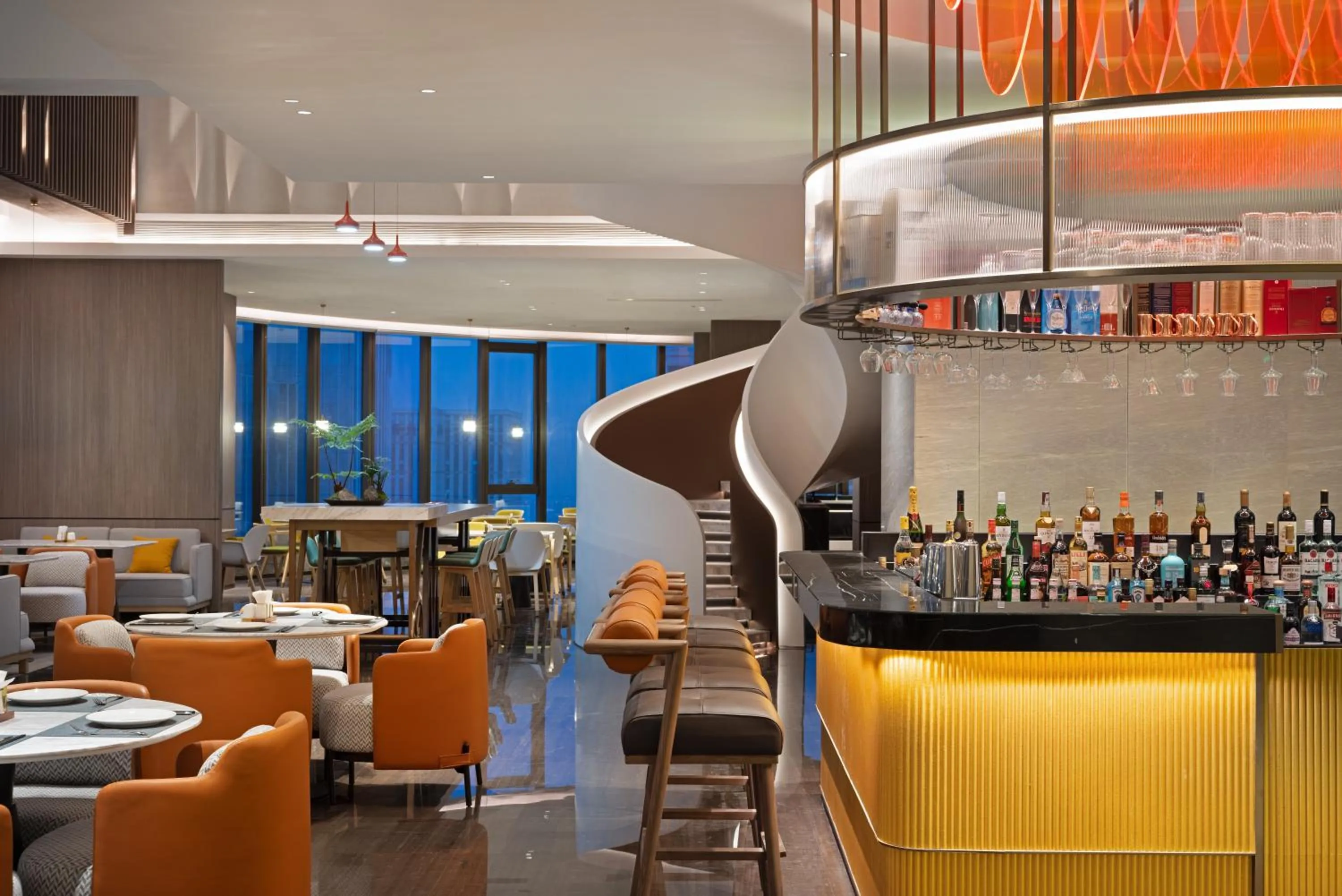 Restaurant/places to eat in Home2 Suite by Hilton Yiwu World Trade Center