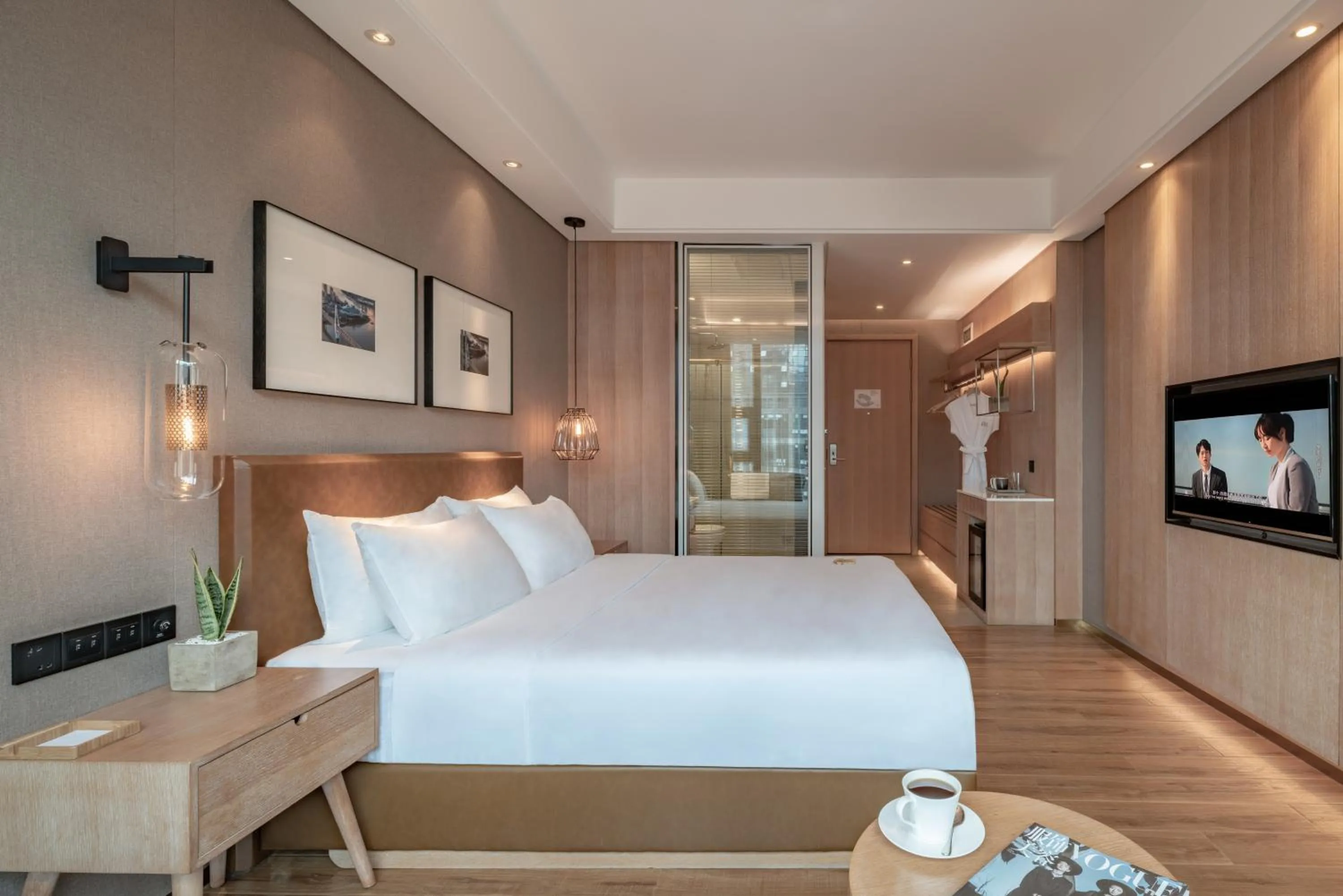 Bed in Yunjian Hotel