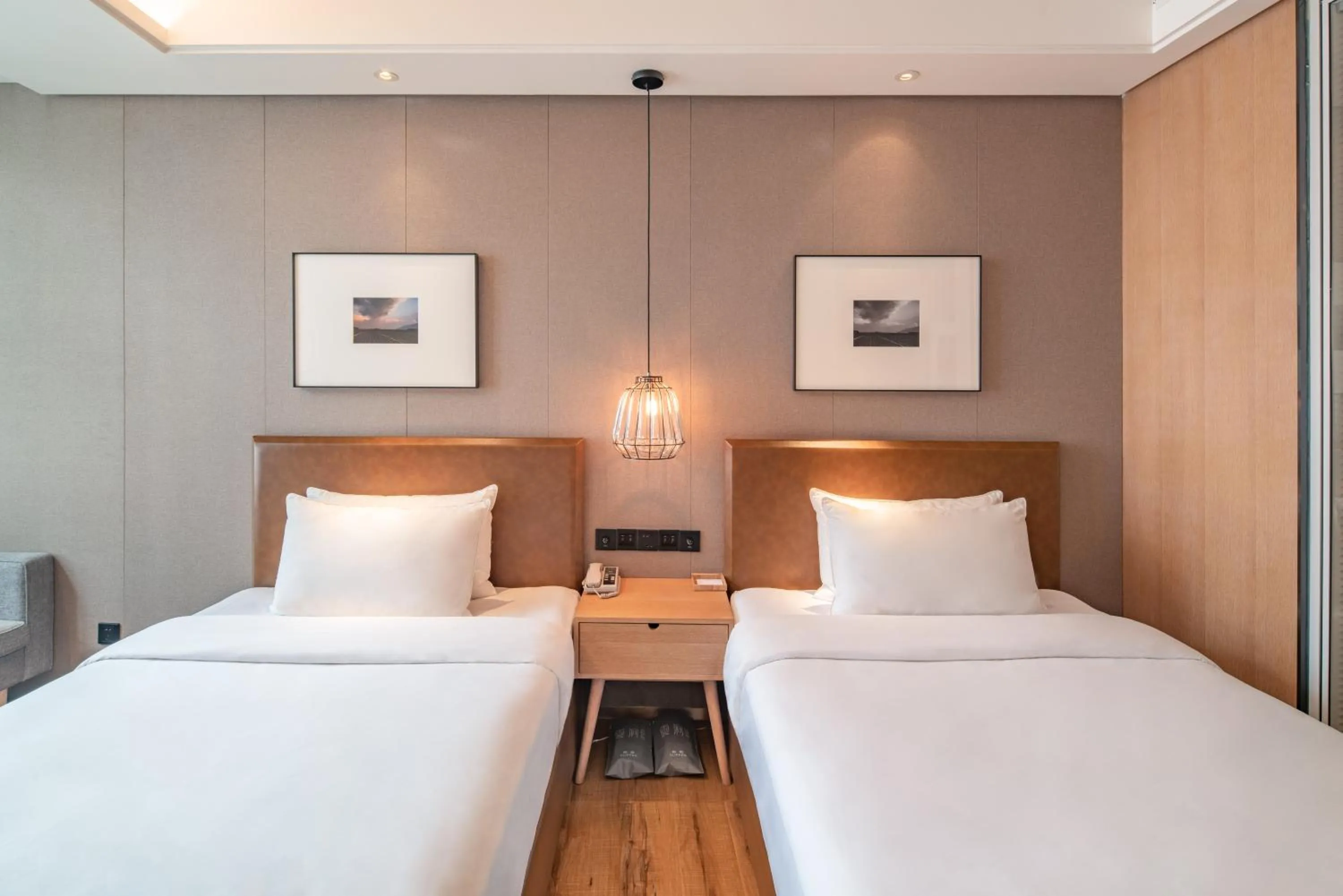 Bed in Yunjian Hotel