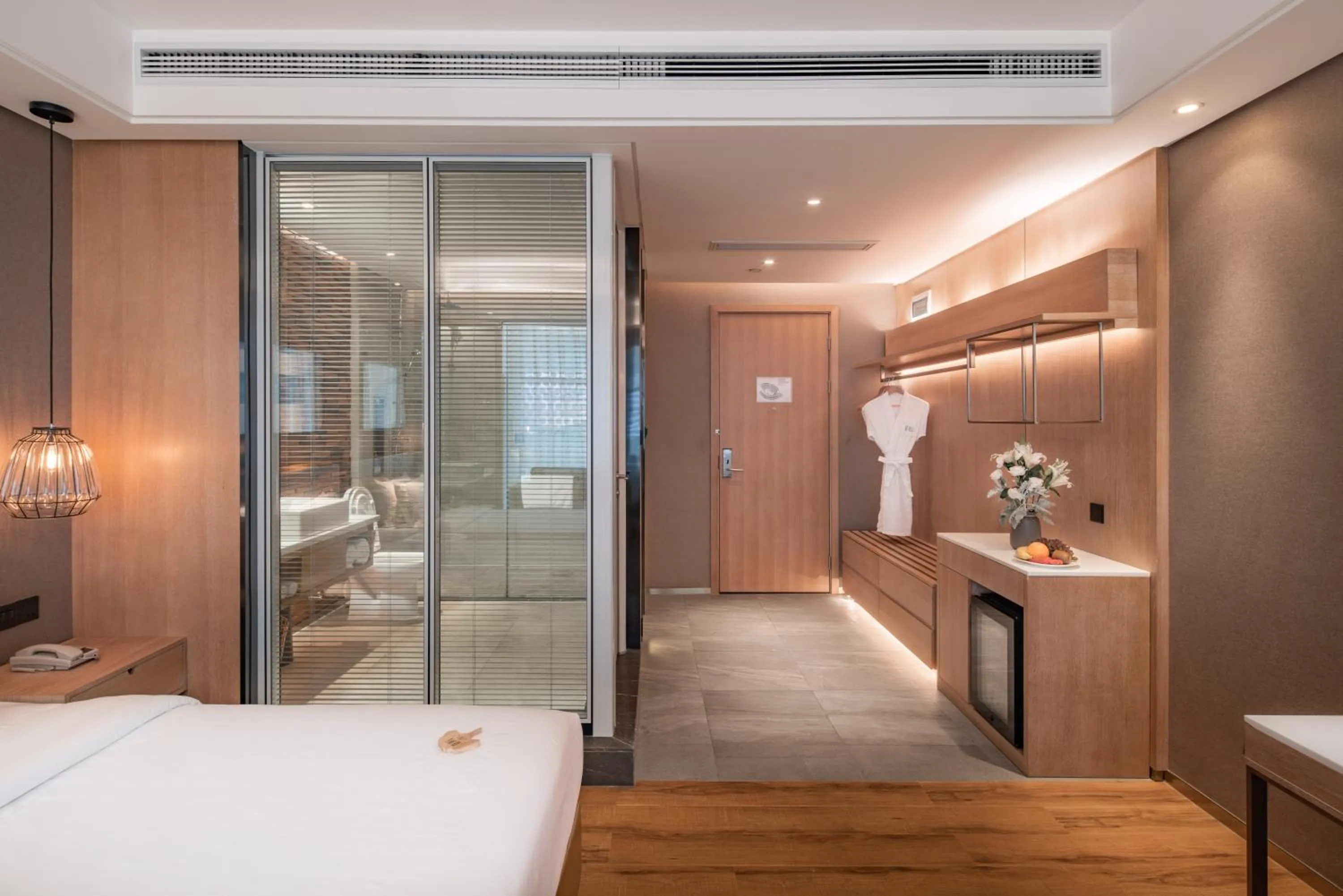 Bed in Yunjian Hotel