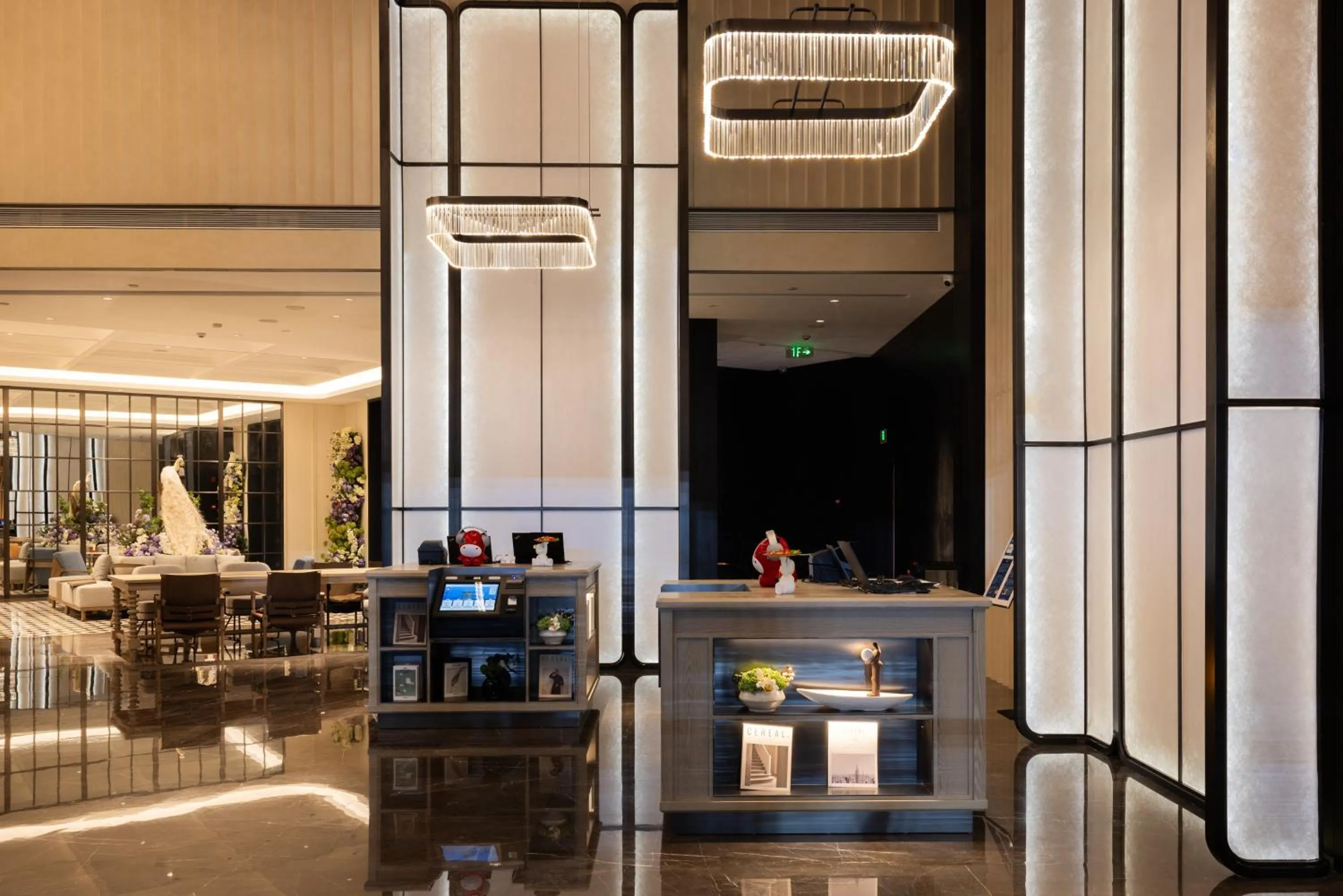 Lobby or reception in UrCove By Hyatt Guangzhou Baiyun Airport