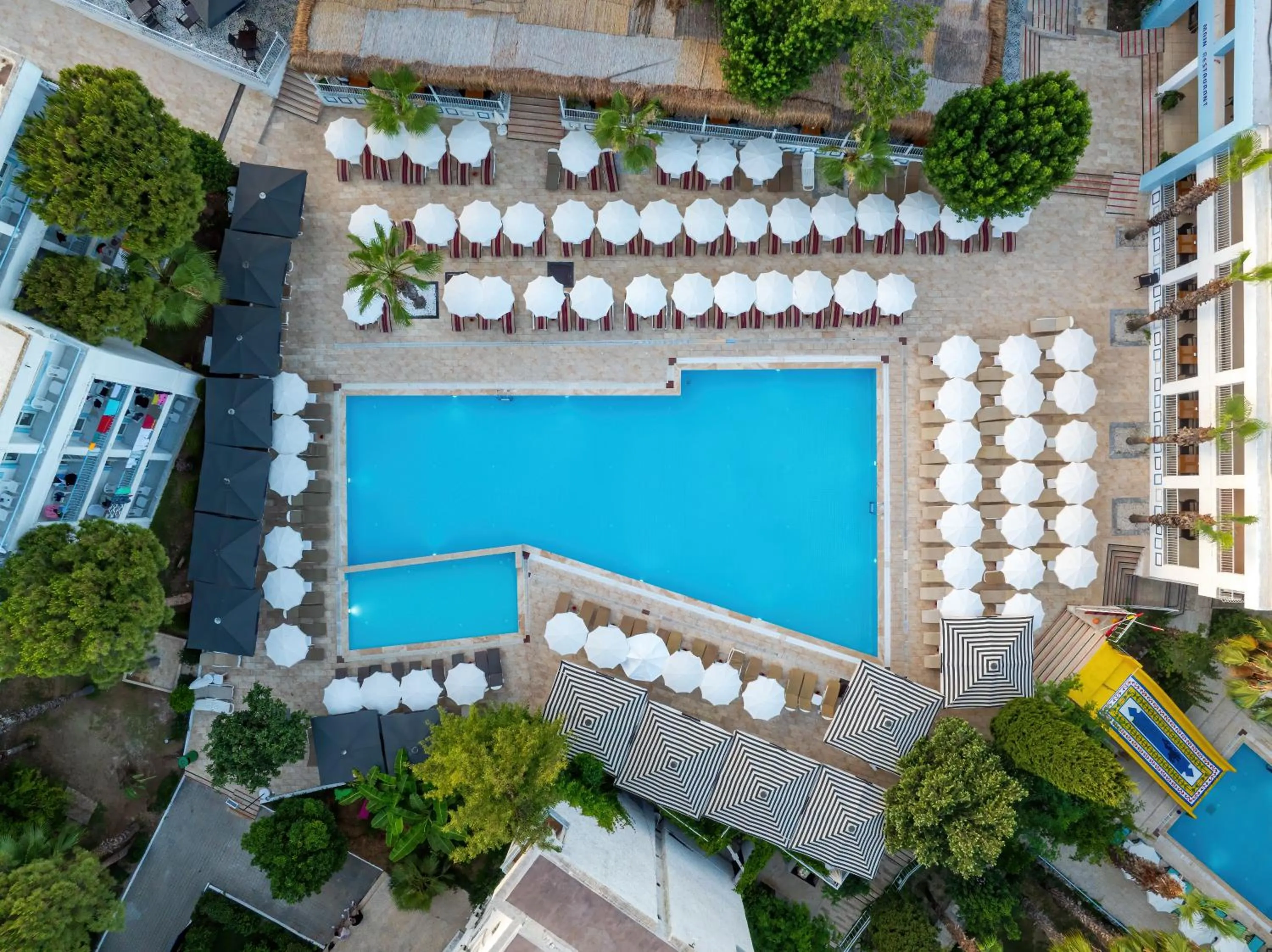 Bird's eye view in Side Nusso Beach Club - All Inclusive