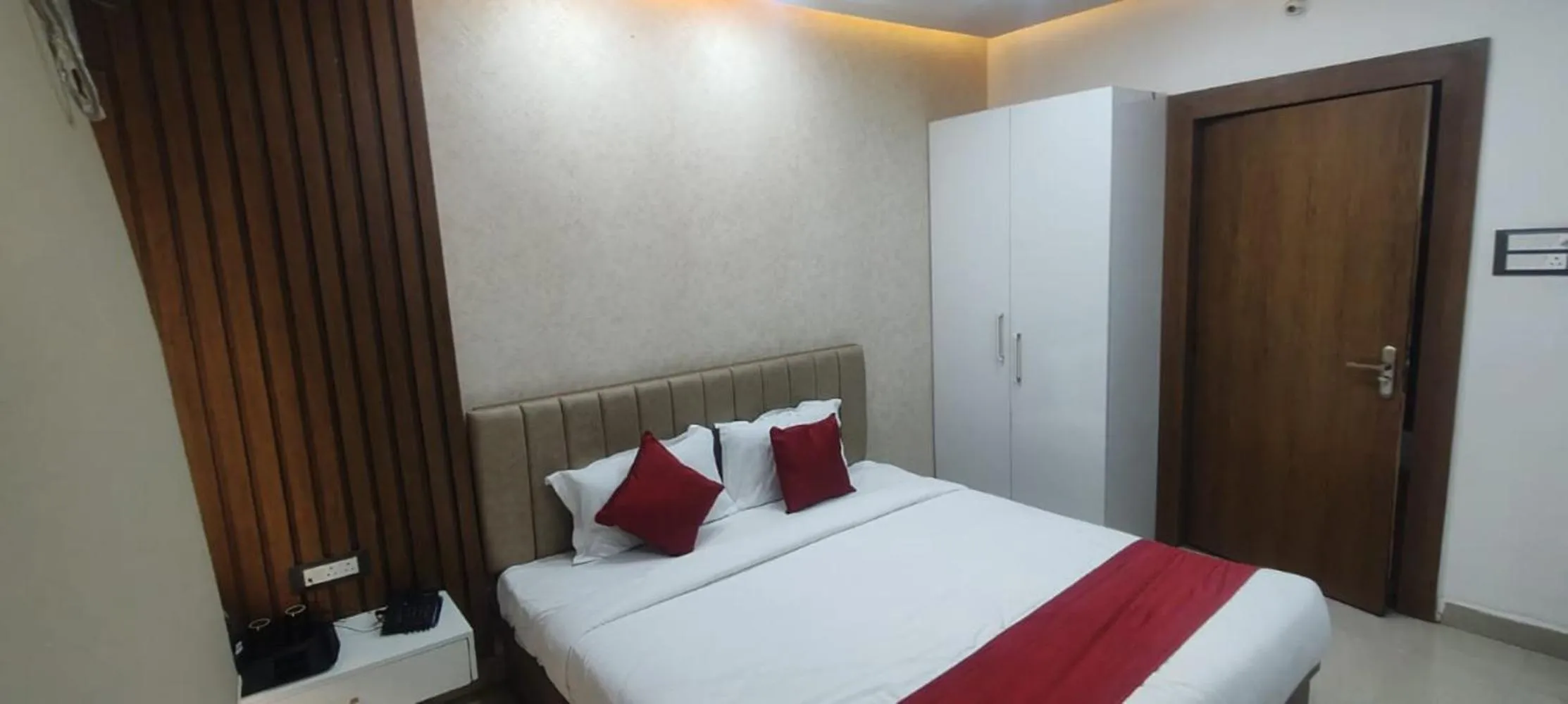 Bed in Hotel New Arcadia