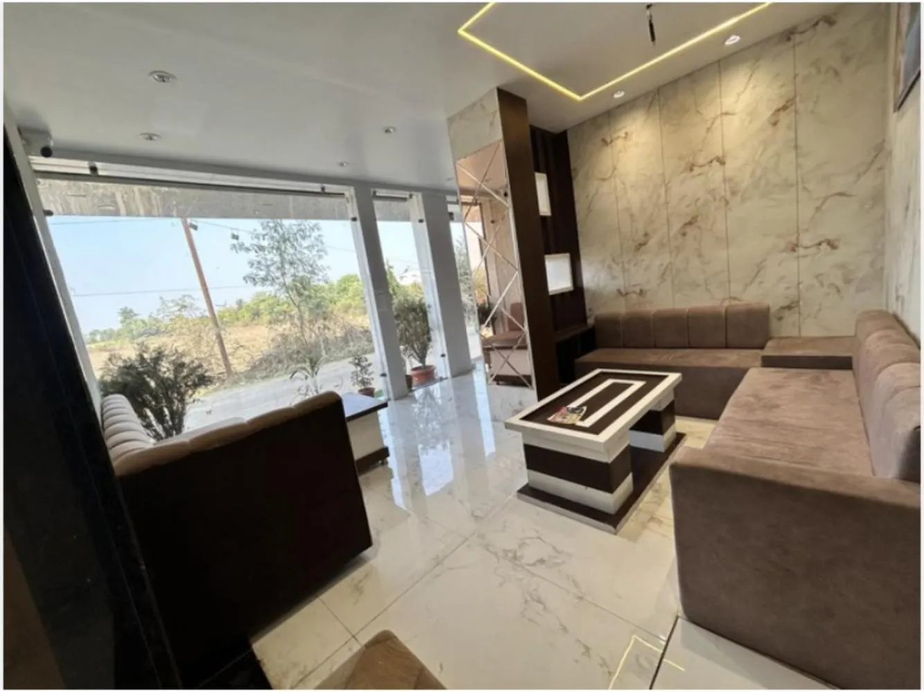 Seating area in Hotel New Arcadia