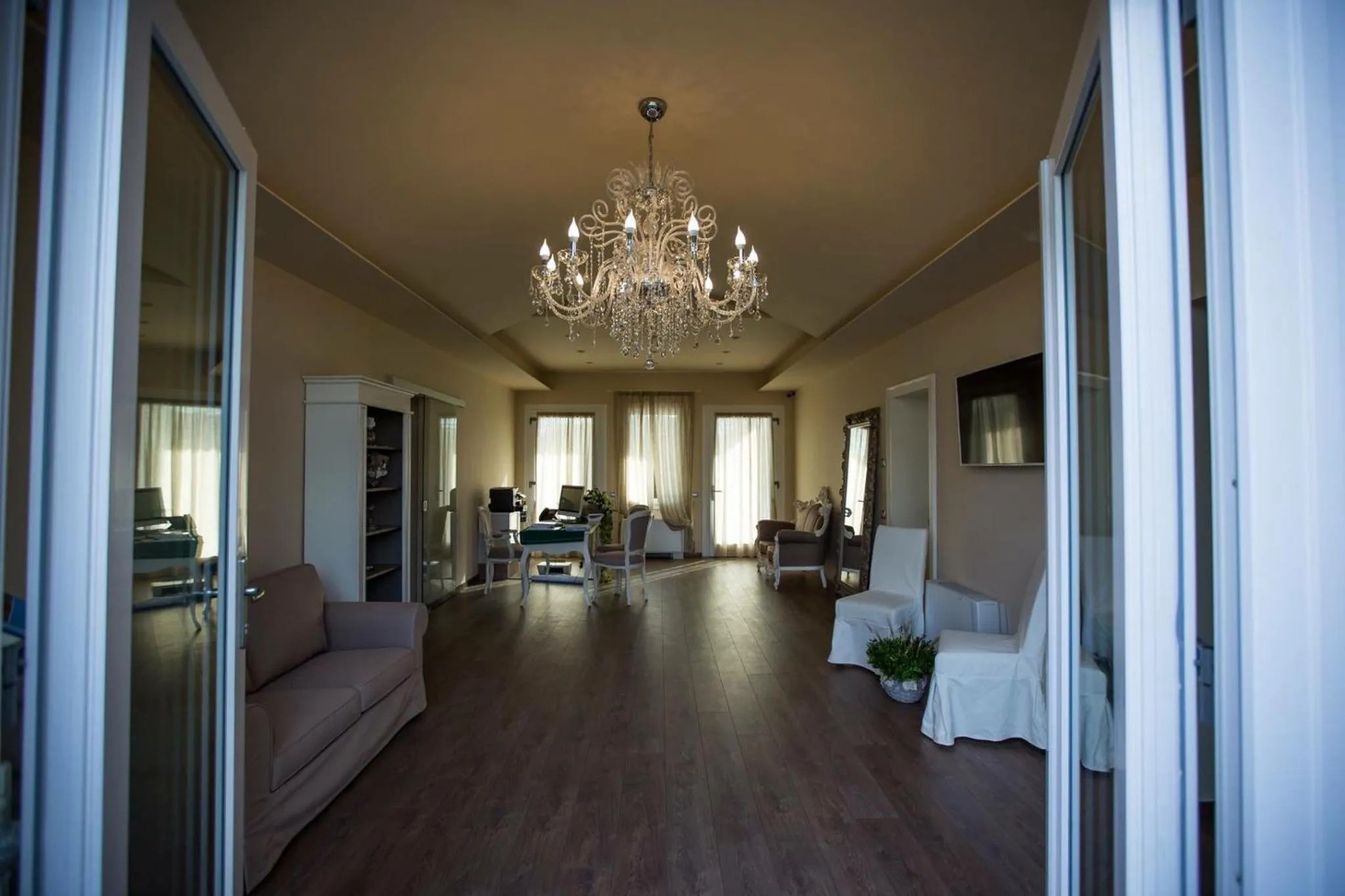 Living room in Antica Dimora Stucky