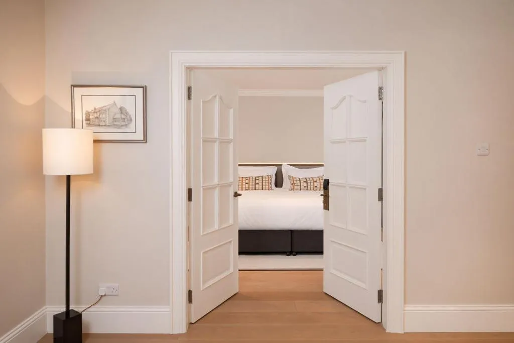 Bed in Tullyglass House Hotel