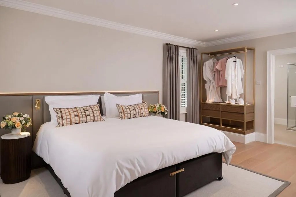 Bed in Tullyglass House Hotel