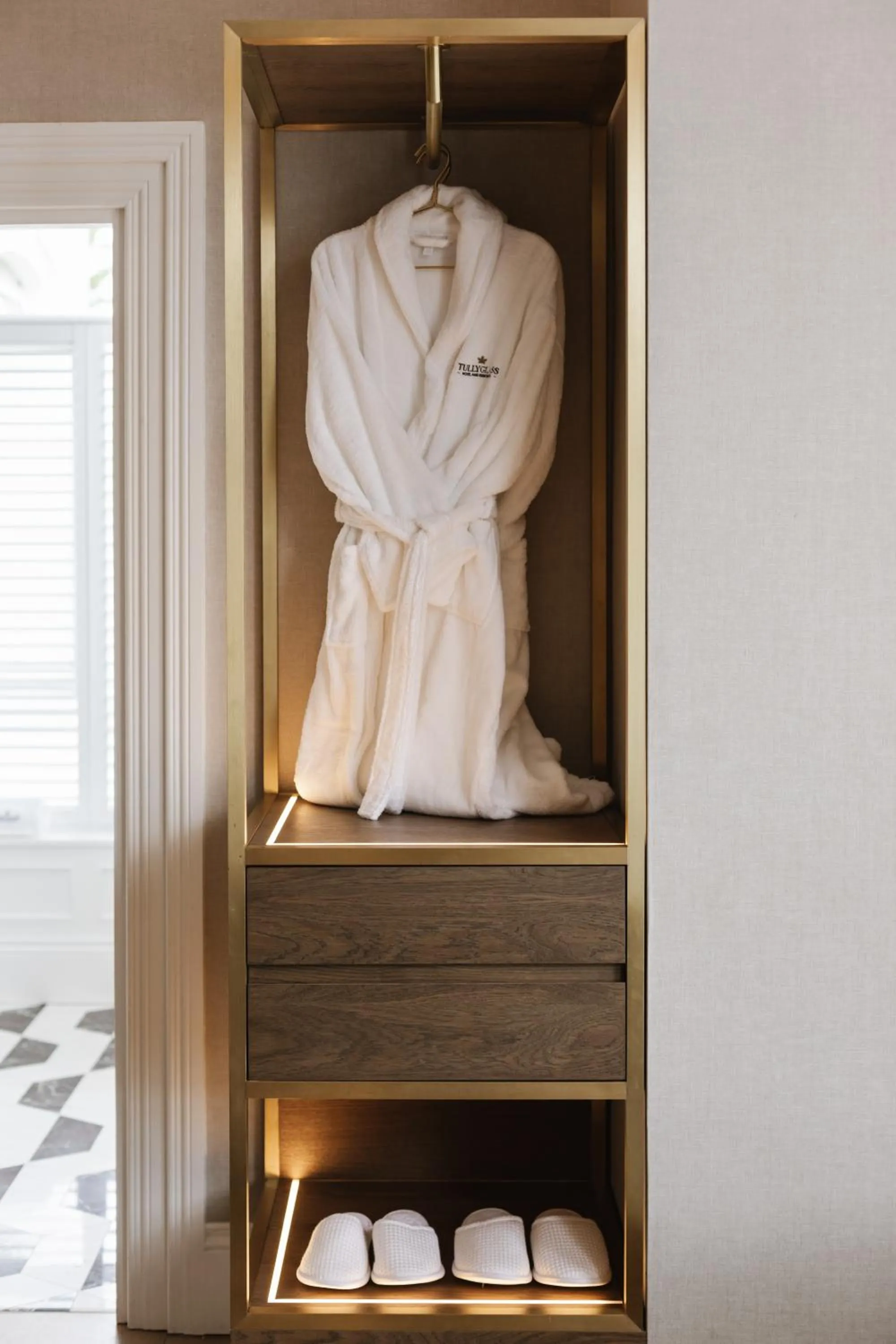 wardrobe in Tullyglass House Hotel