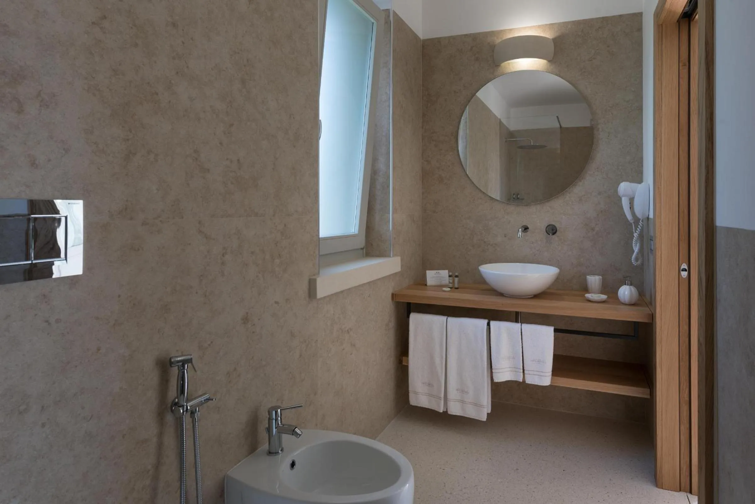 Bathroom in Tenuta Monticelli Bio Relais