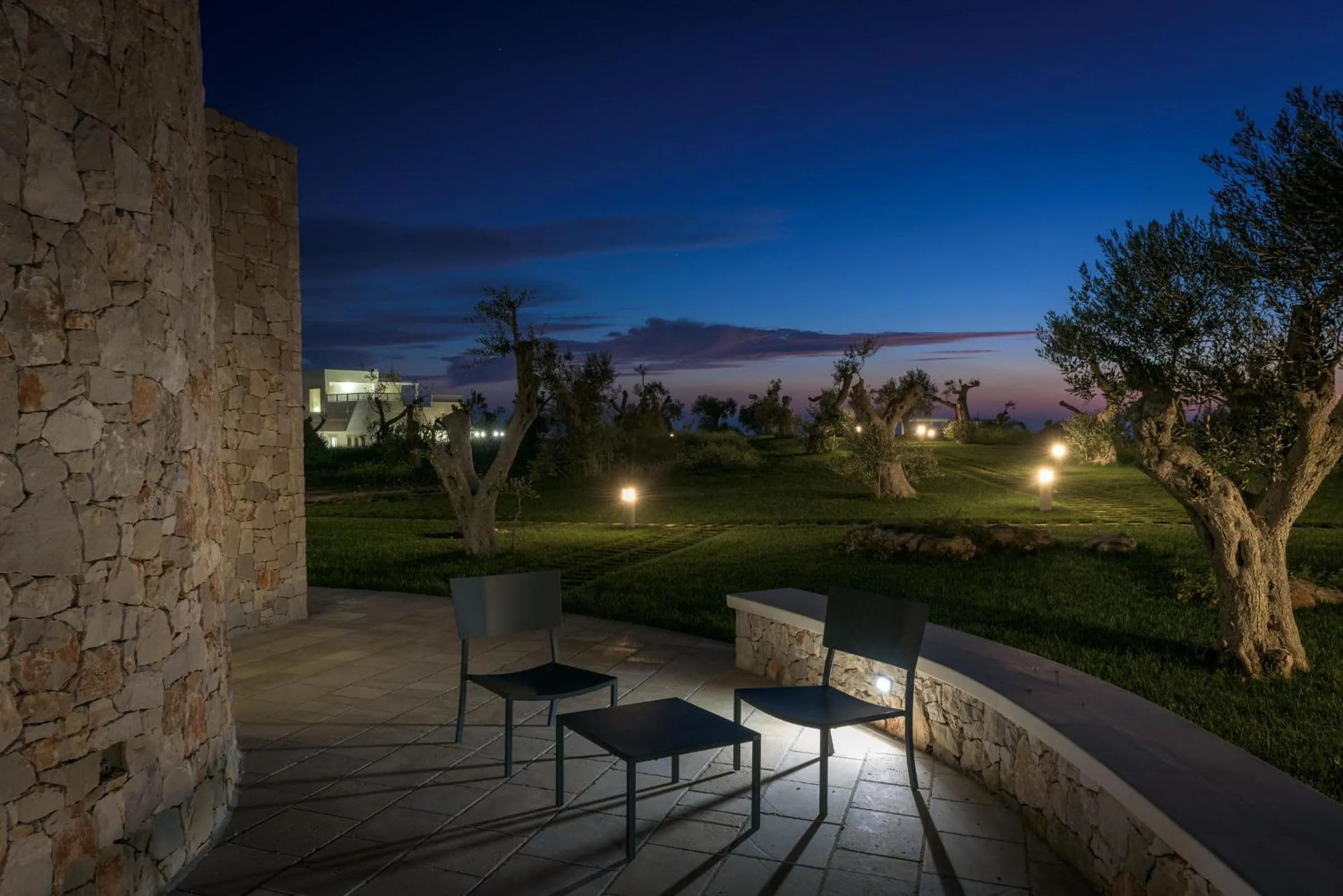 Garden in Tenuta Monticelli Bio Relais