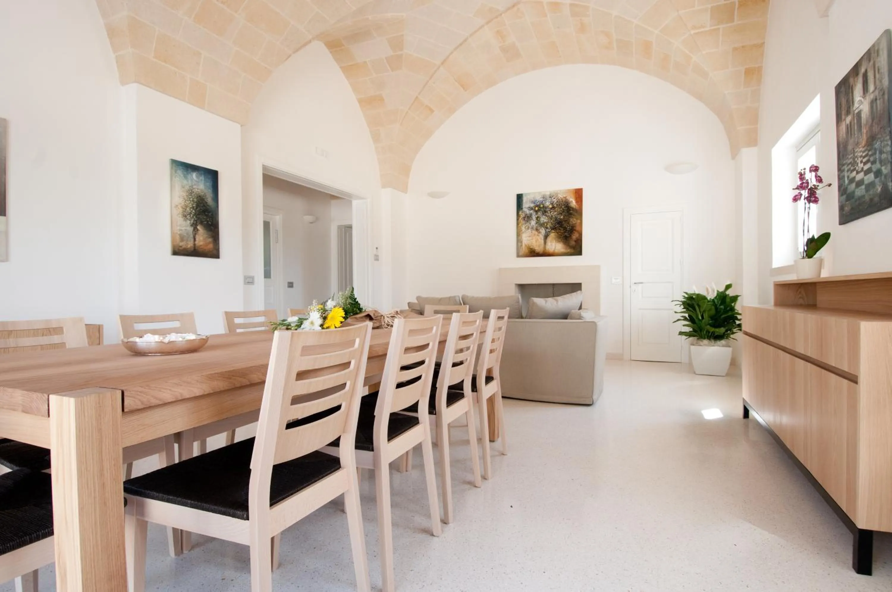 Communal lounge/ TV room in Tenuta Monticelli Bio Relais