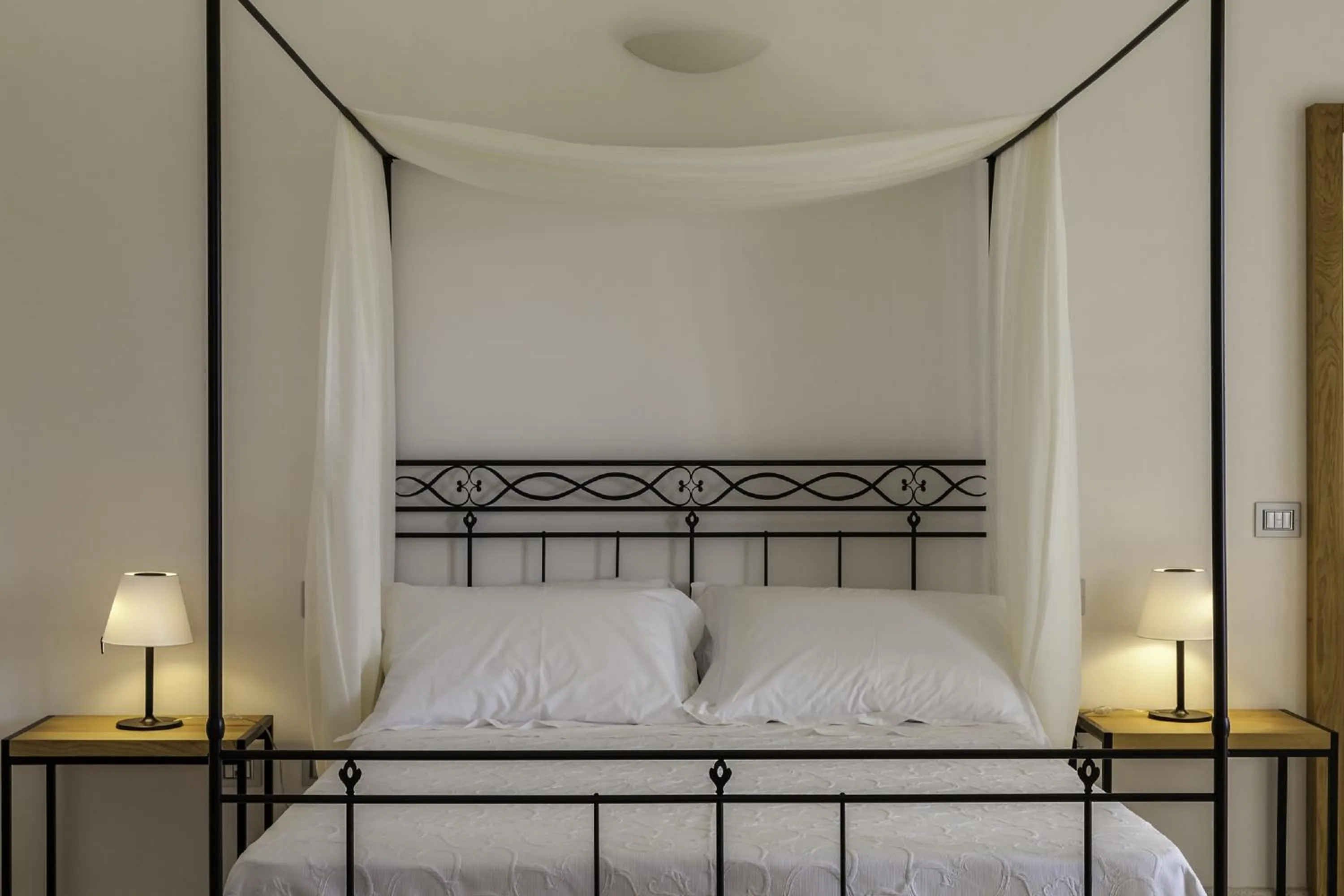 Bedroom, Bed in Tenuta Monticelli Bio Relais