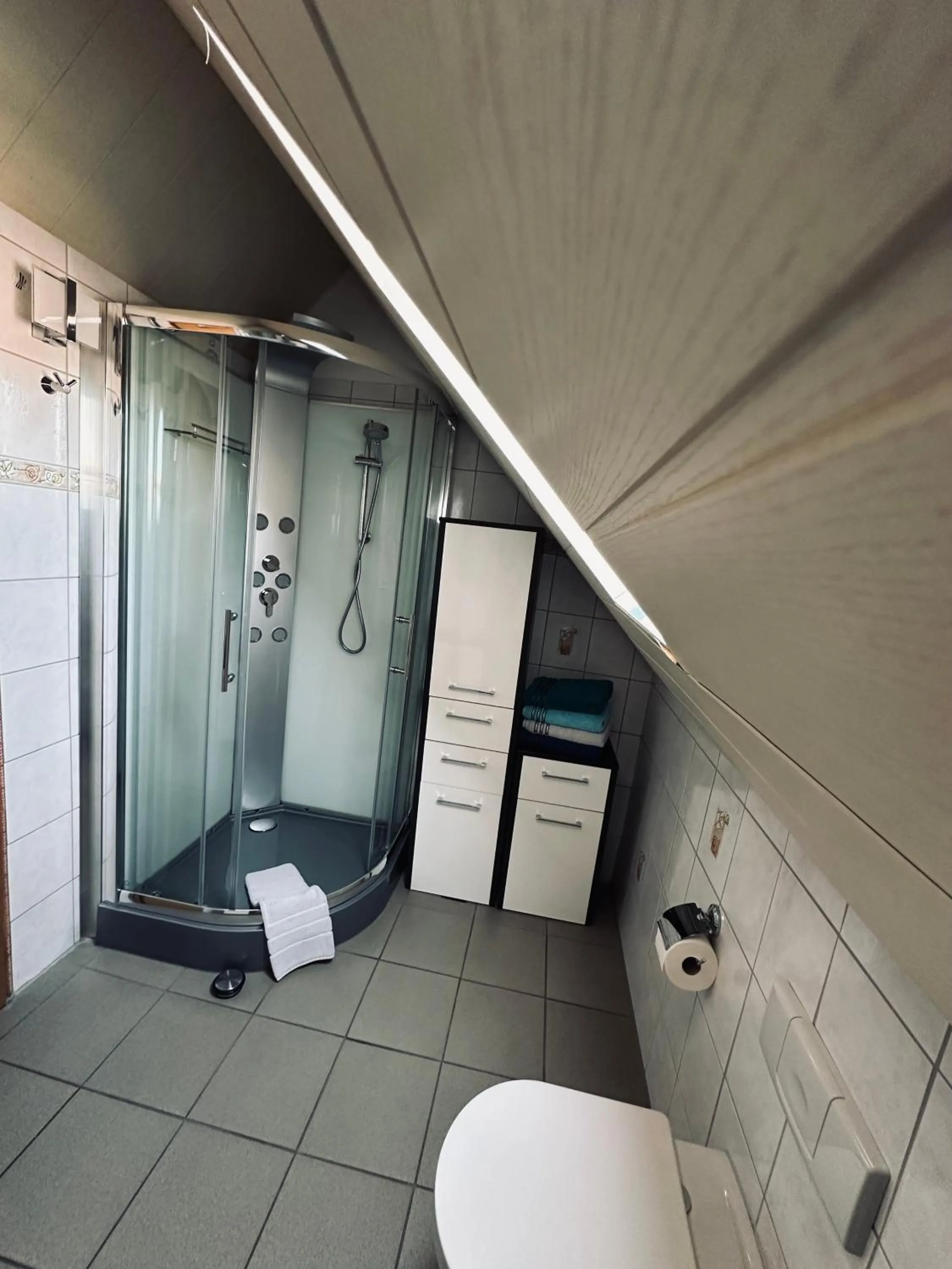 Shower in Hotel Drostenhof garni