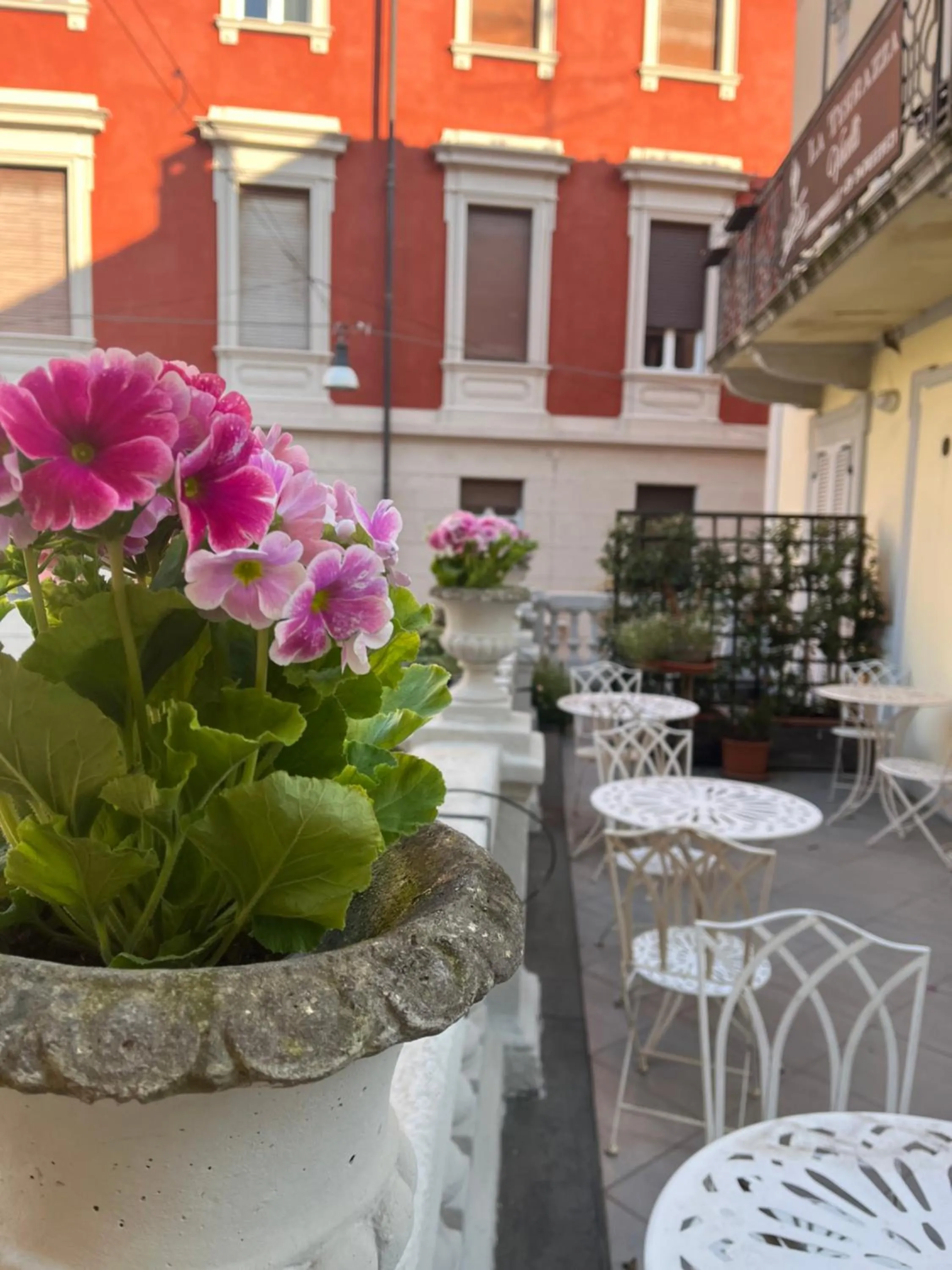 Balcony/Terrace in La Terrazza Vercelli Bed & Charme
