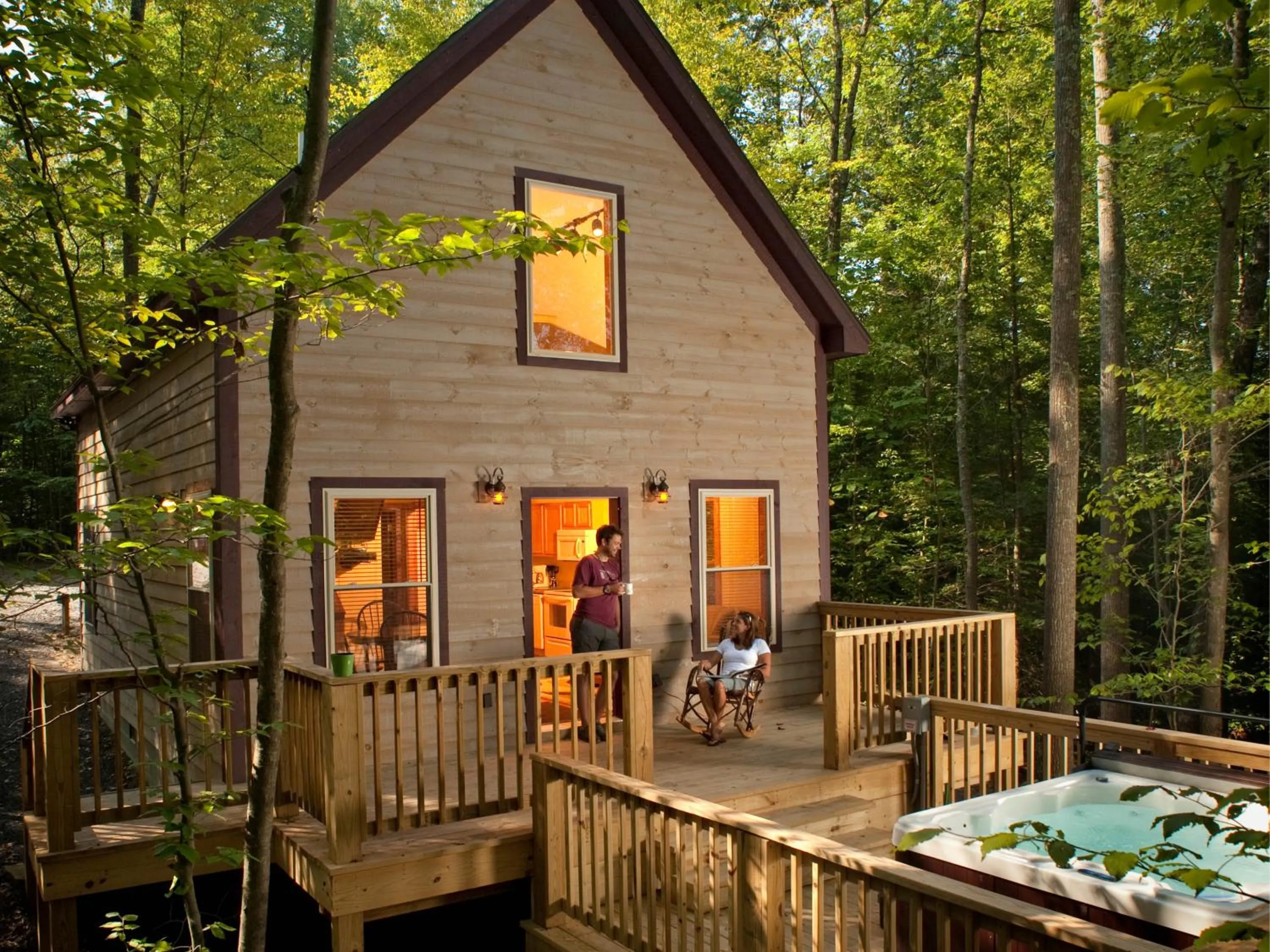 Balcony/Terrace in Adventures on the Gorge