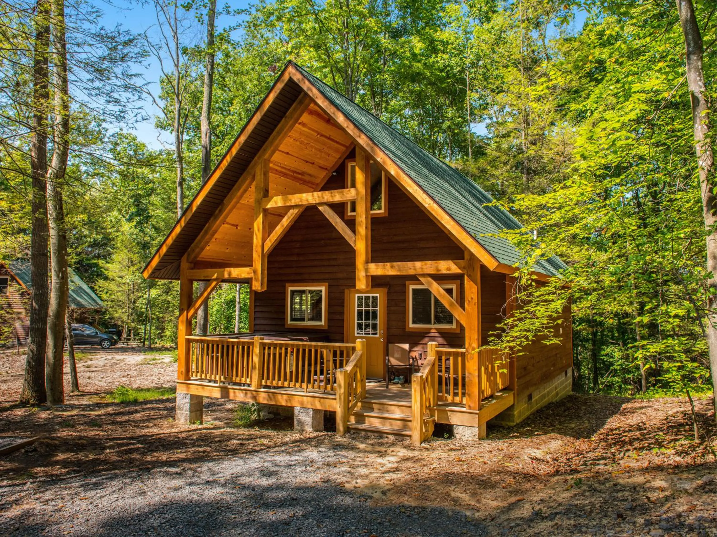 Patio in Adventures on the Gorge