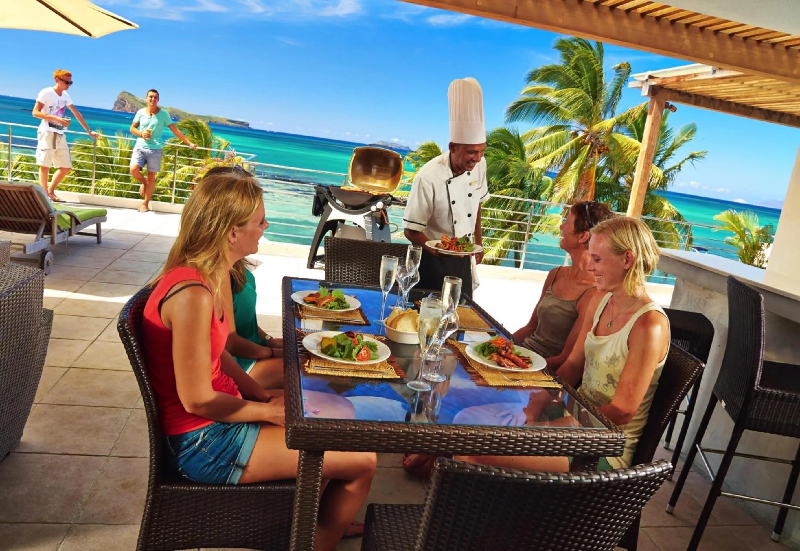 Restaurant/places to eat in Cape Point Seafront by LOV Mauritius