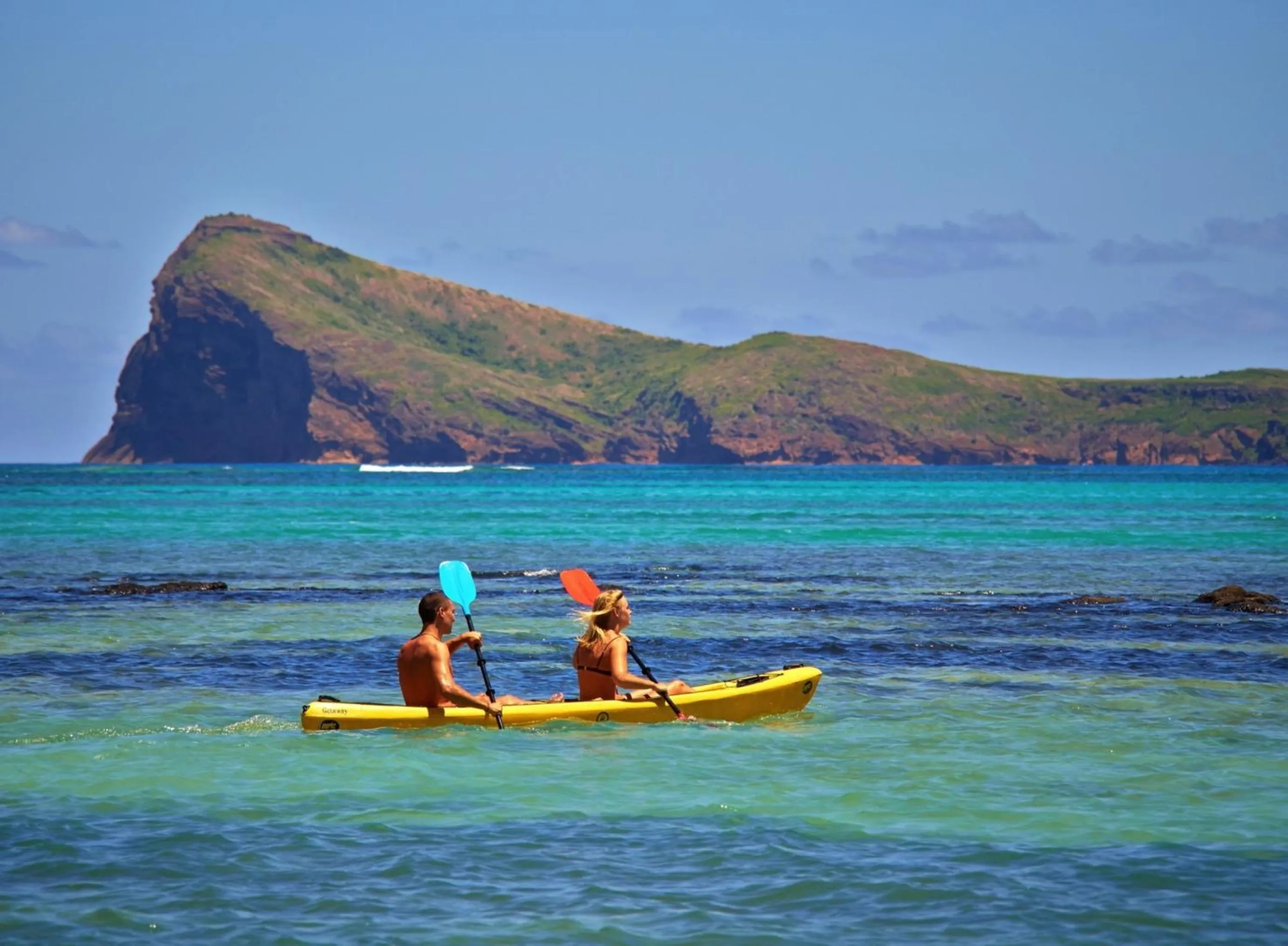 Canoeing in Cape Point Seafront by LOV Mauritius