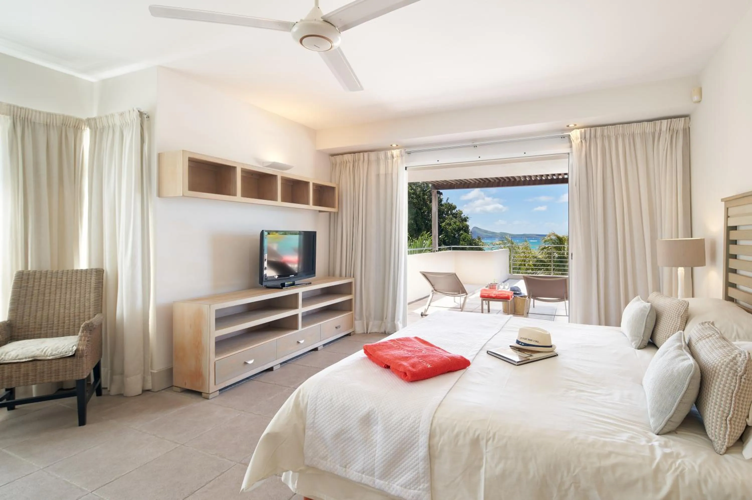 Bed in Cape Point Seafront by LOV Mauritius