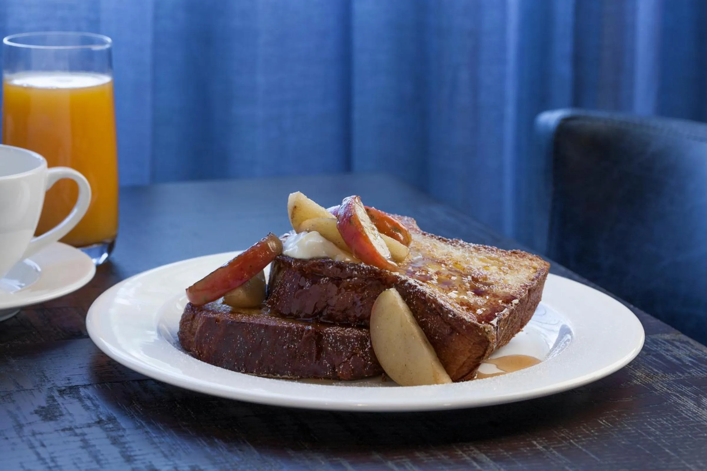 American breakfast in The Charmant Hotel