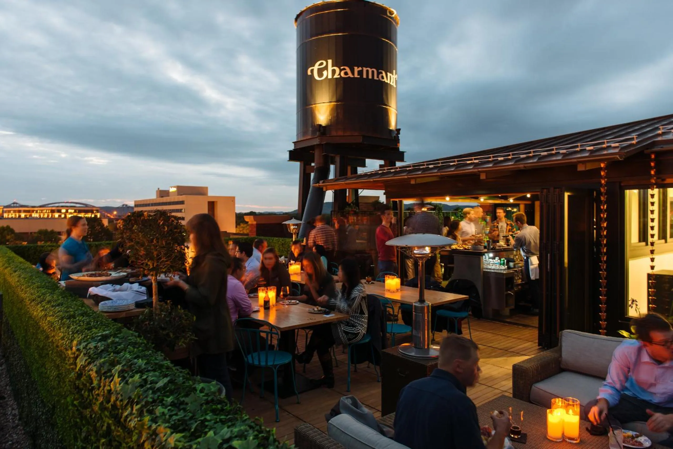 Area and facilities in The Charmant Hotel