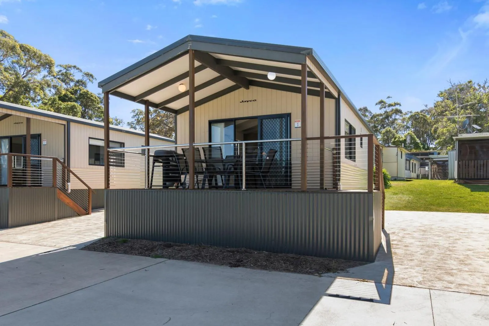 Balcony/Terrace in Ingenia Holidays Bermagui