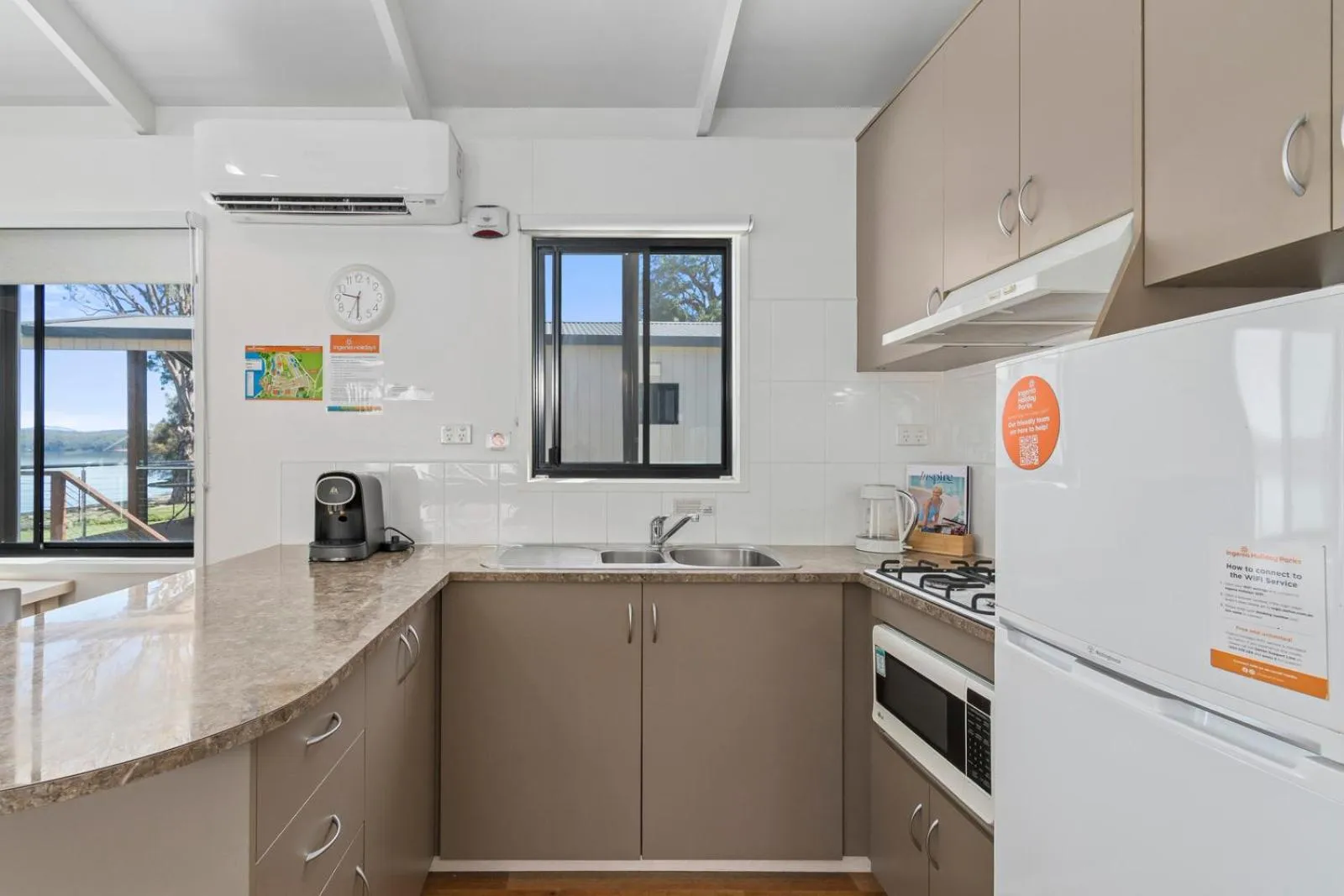 Kitchen or kitchenette in Ingenia Holidays Bermagui