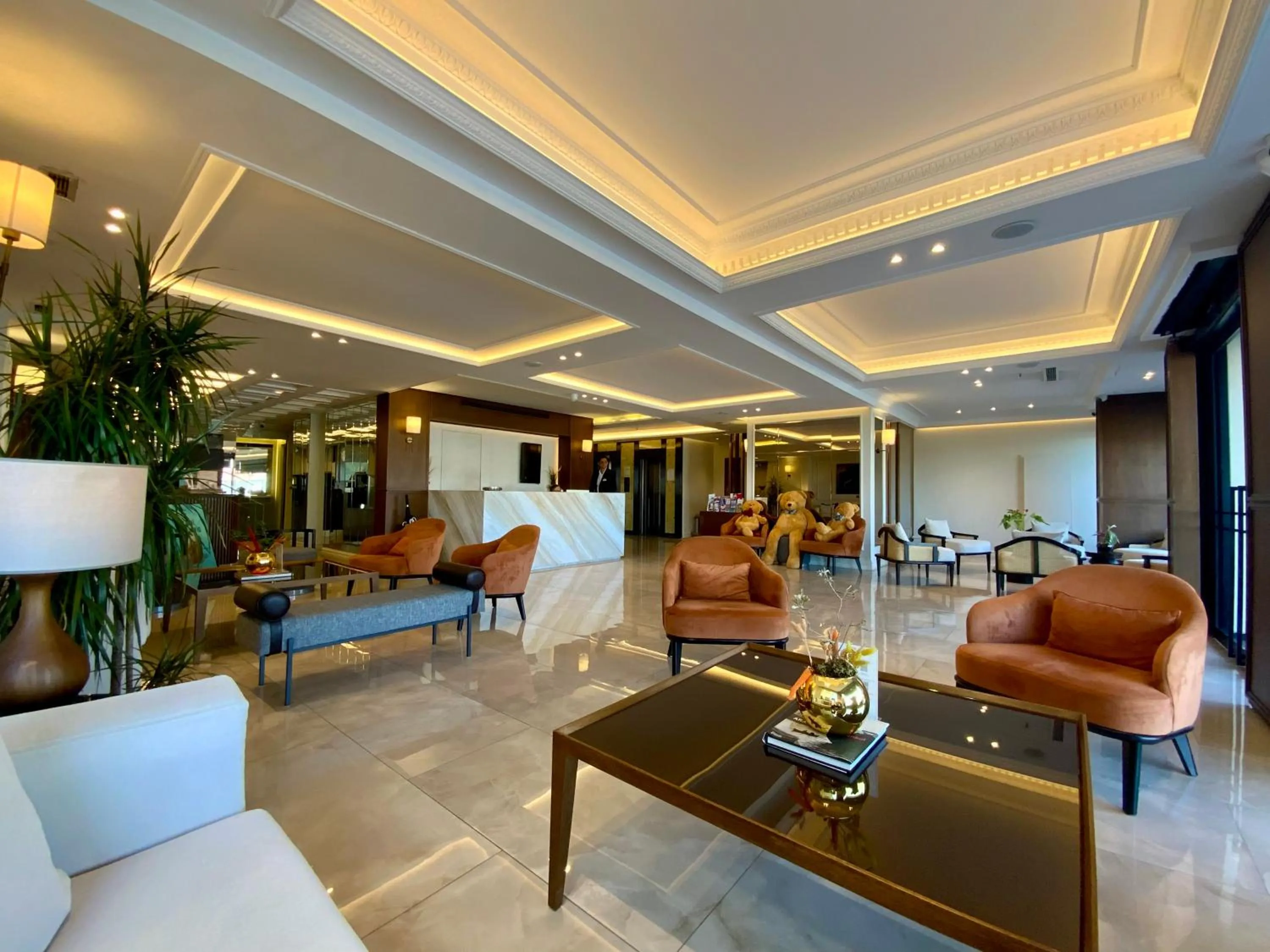 Seating area in The Biancho Hotel Pera