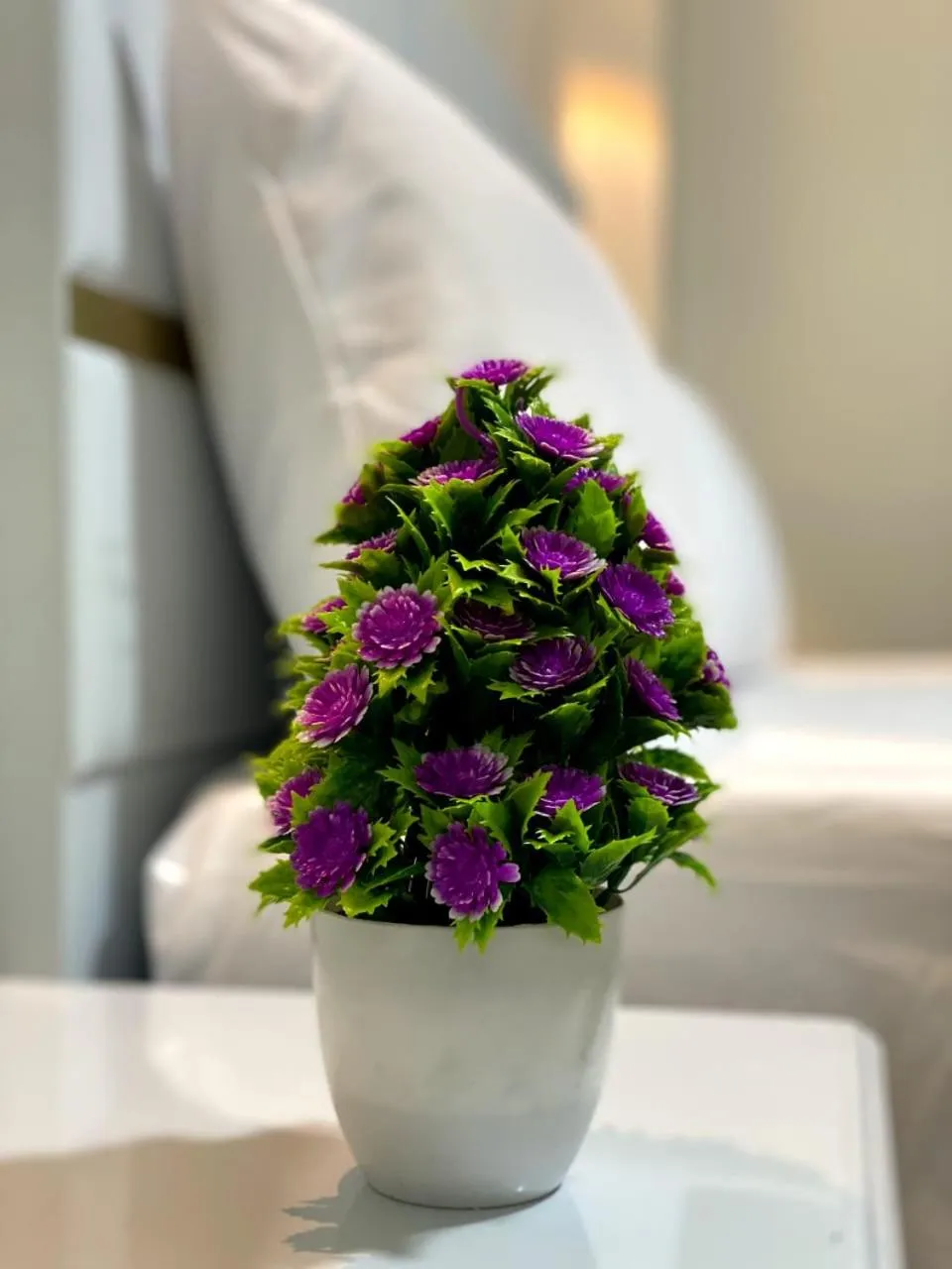 Bed in Sky light hotel