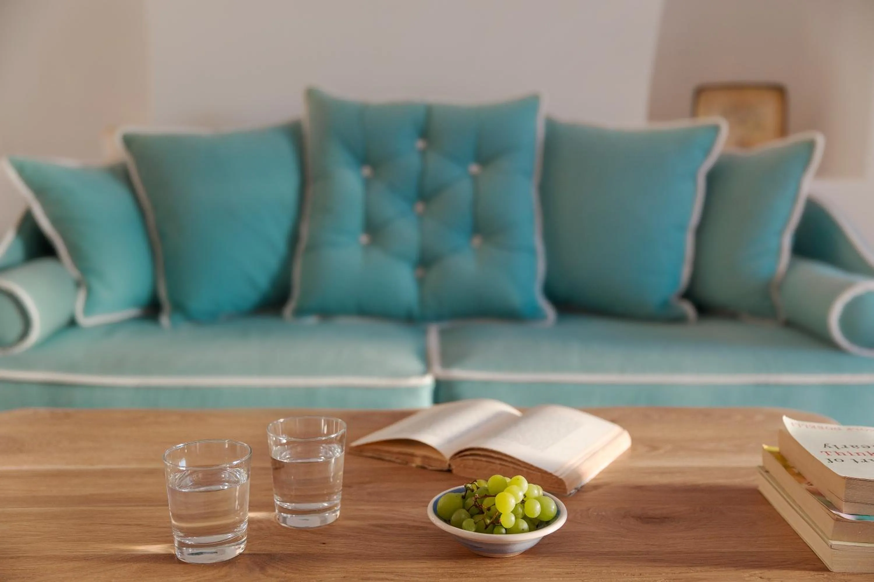 Living room in Horizon Aeifos Suites