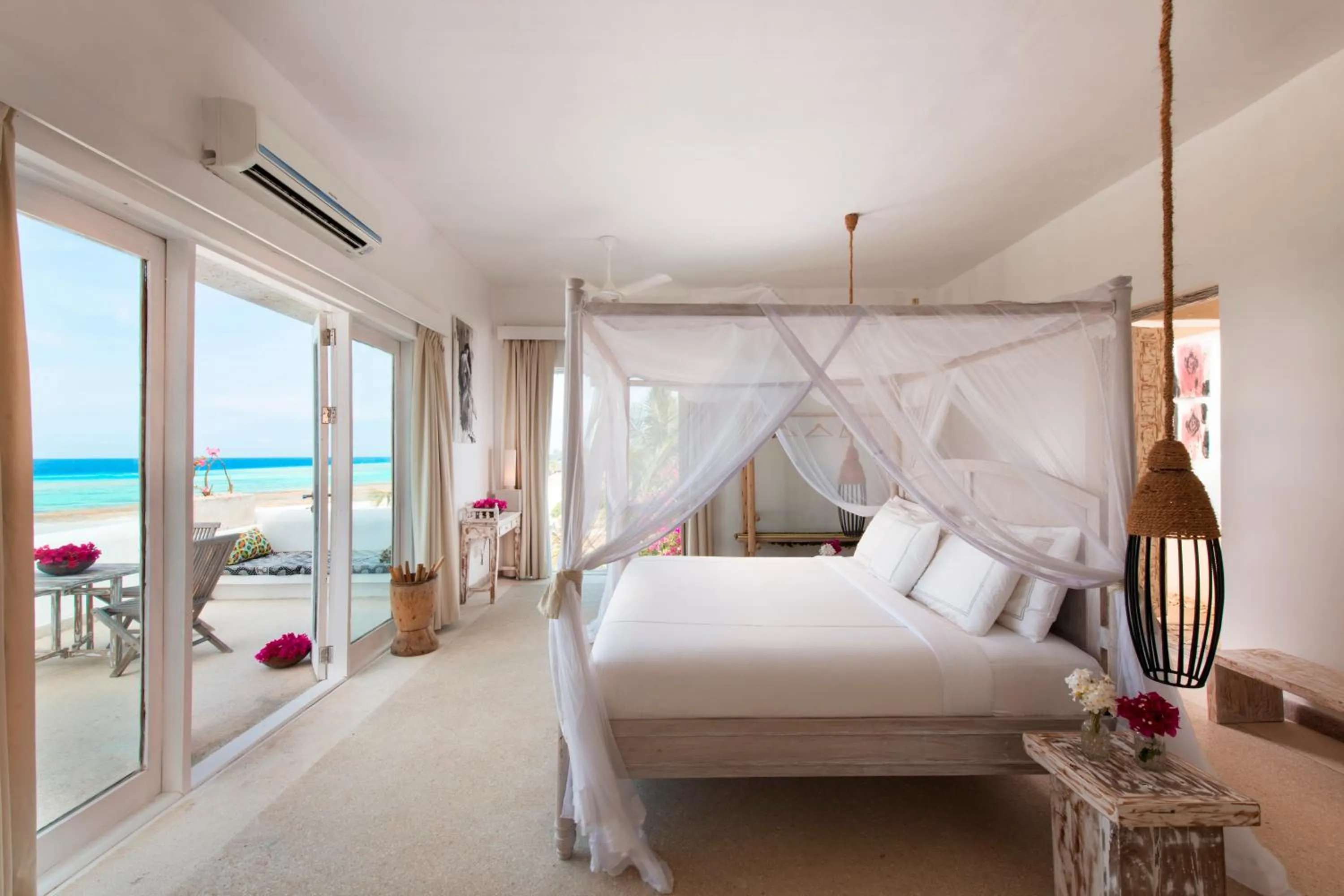 Bed in The Aiyana Resort & Spa