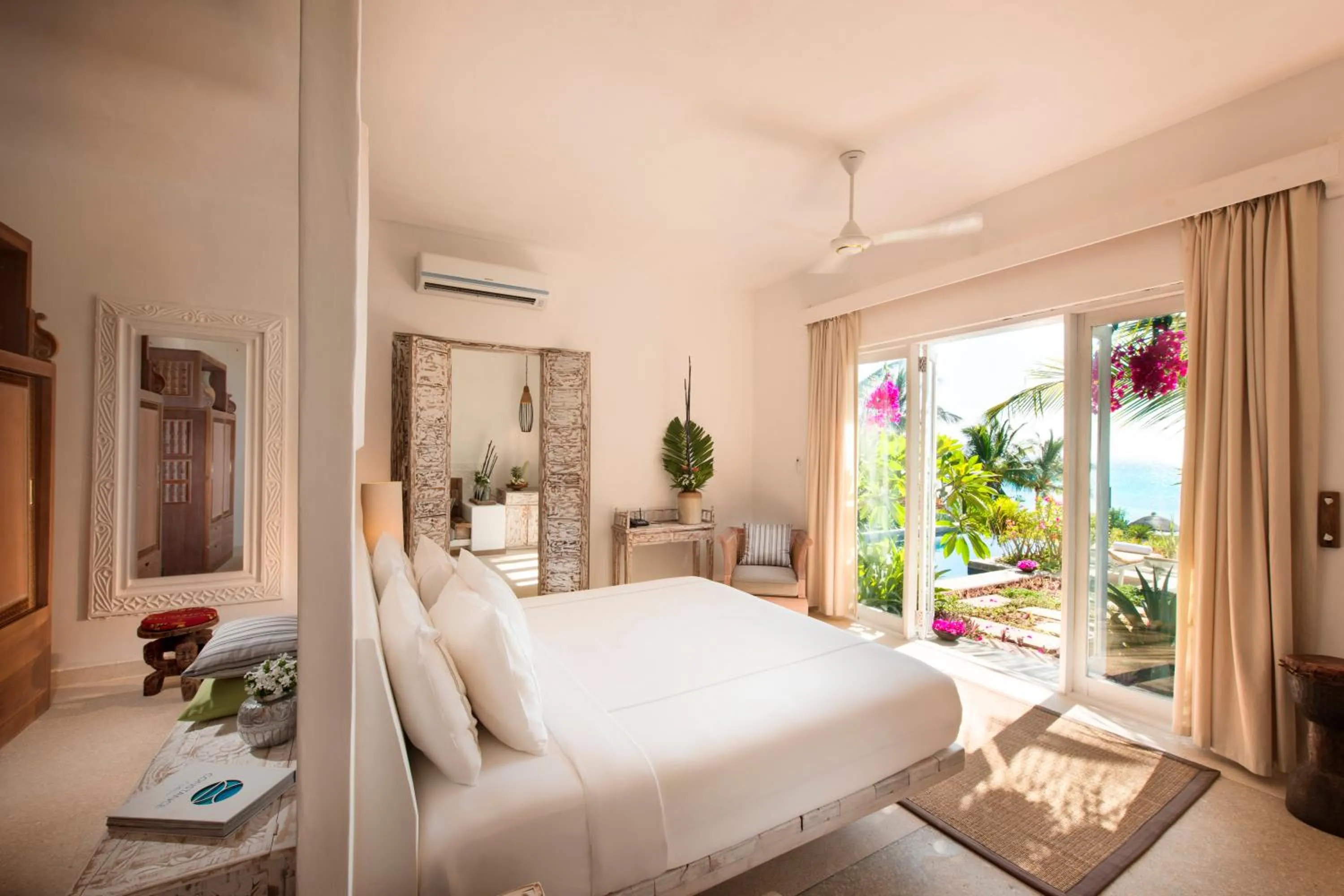 Bed in The Aiyana Resort & Spa