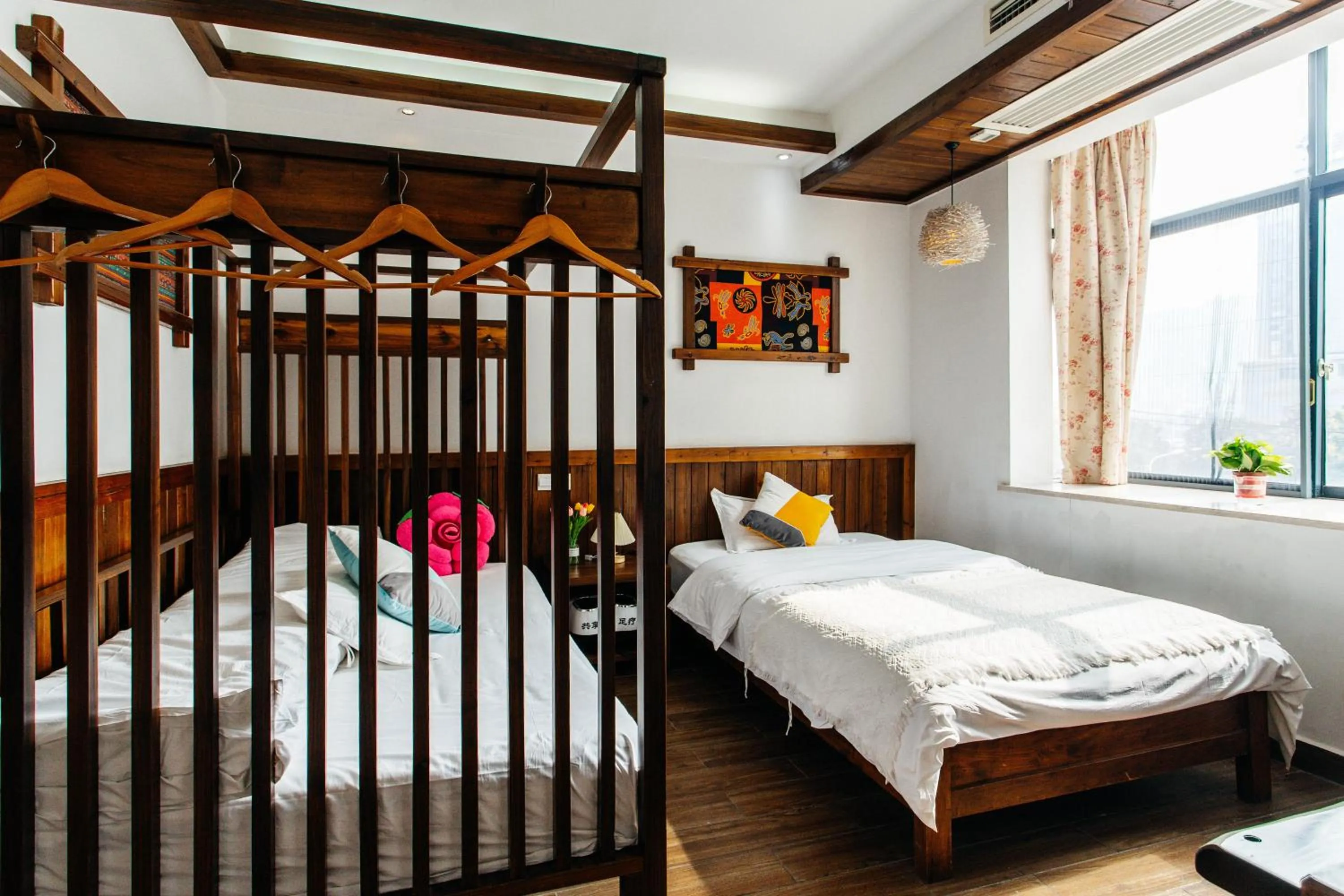 Bed in Hotel California Zhangjiajie