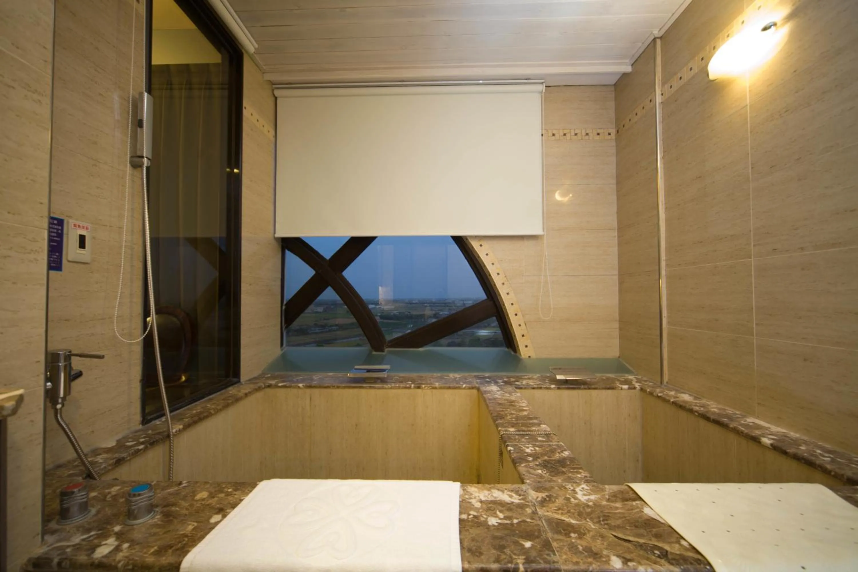 Bathroom, Bed in Resort One Hotel